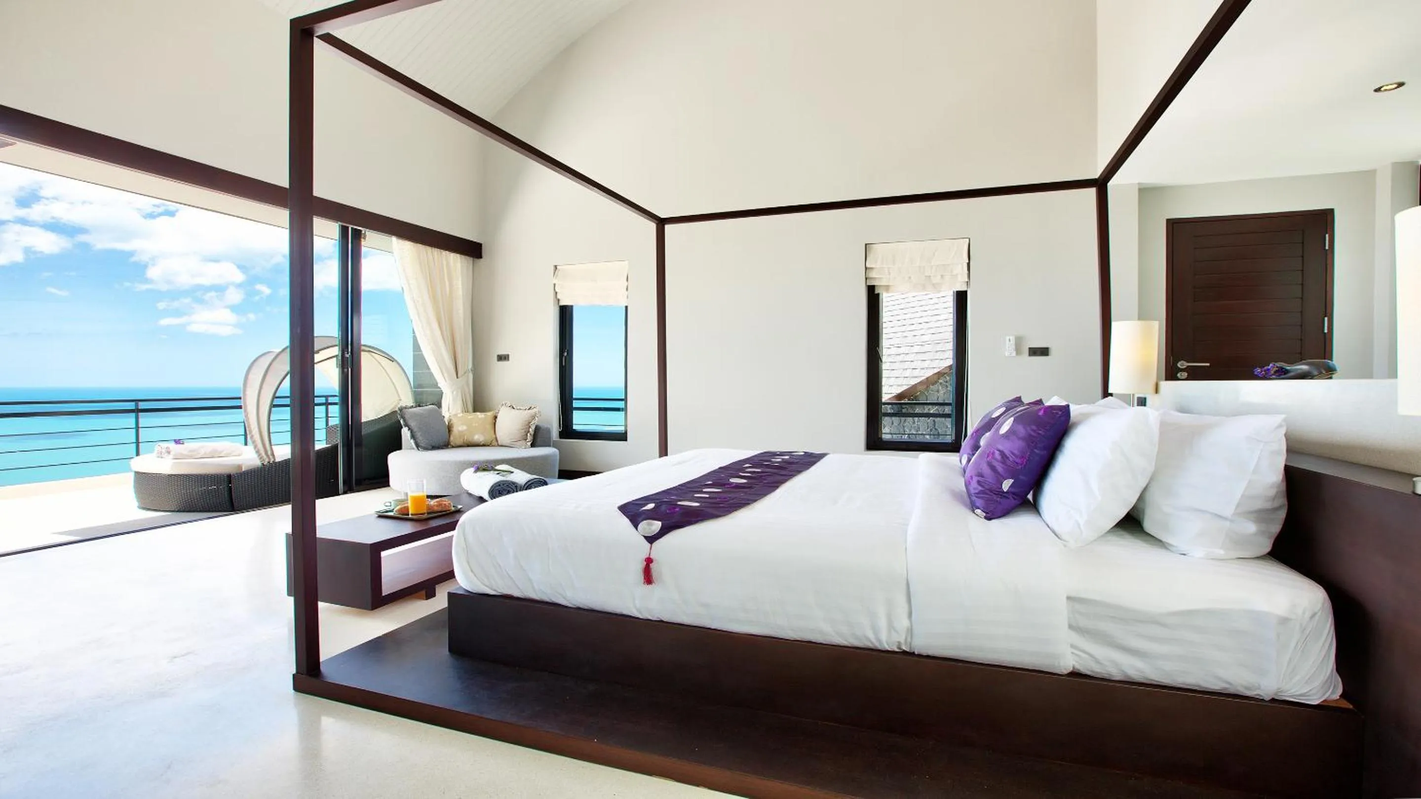 Bed in Moonshadow - Multiple Award Winning Villa in Chaweng Noi