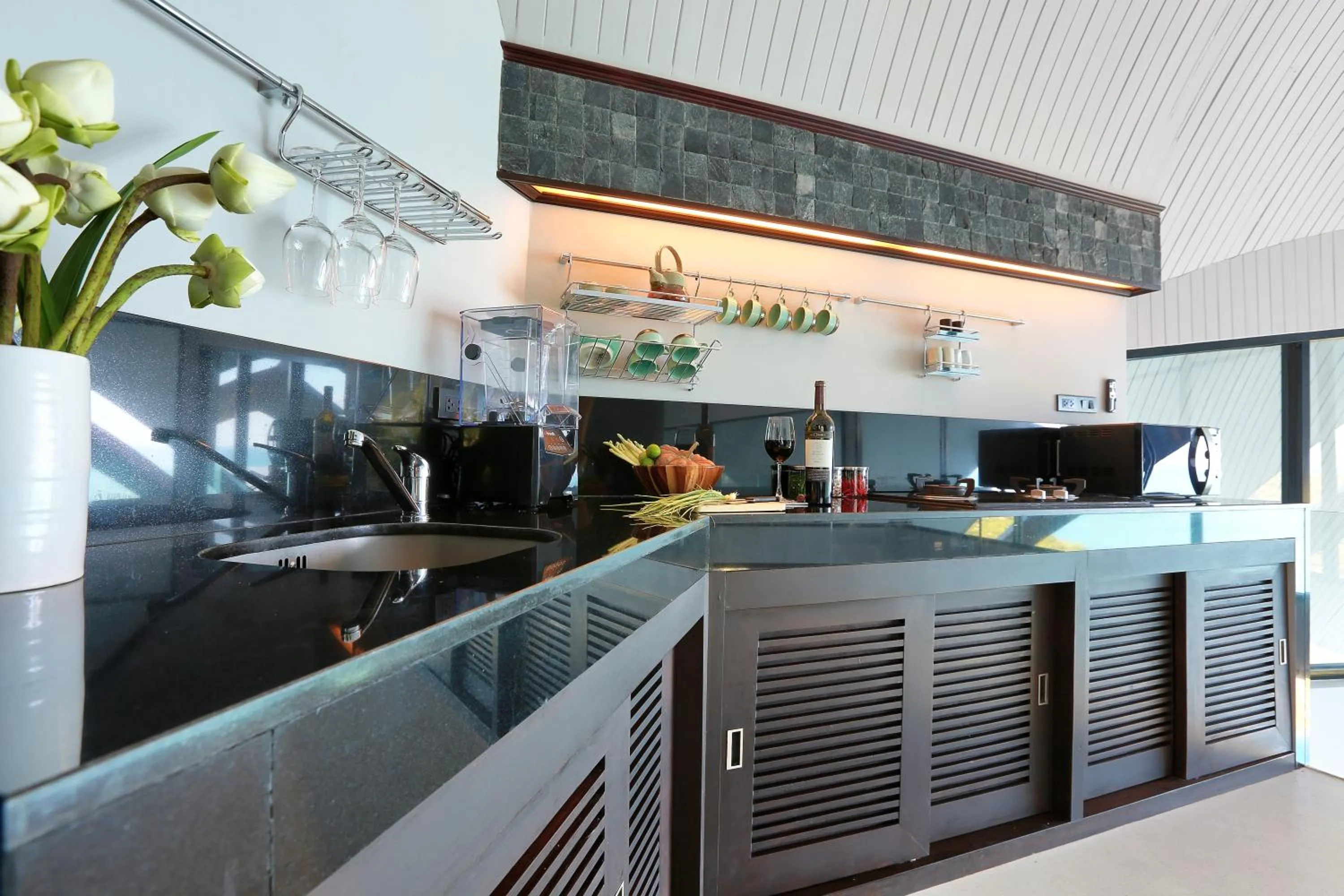 kitchen in Moonshadow - Multiple Award Winning Villa in Chaweng Noi