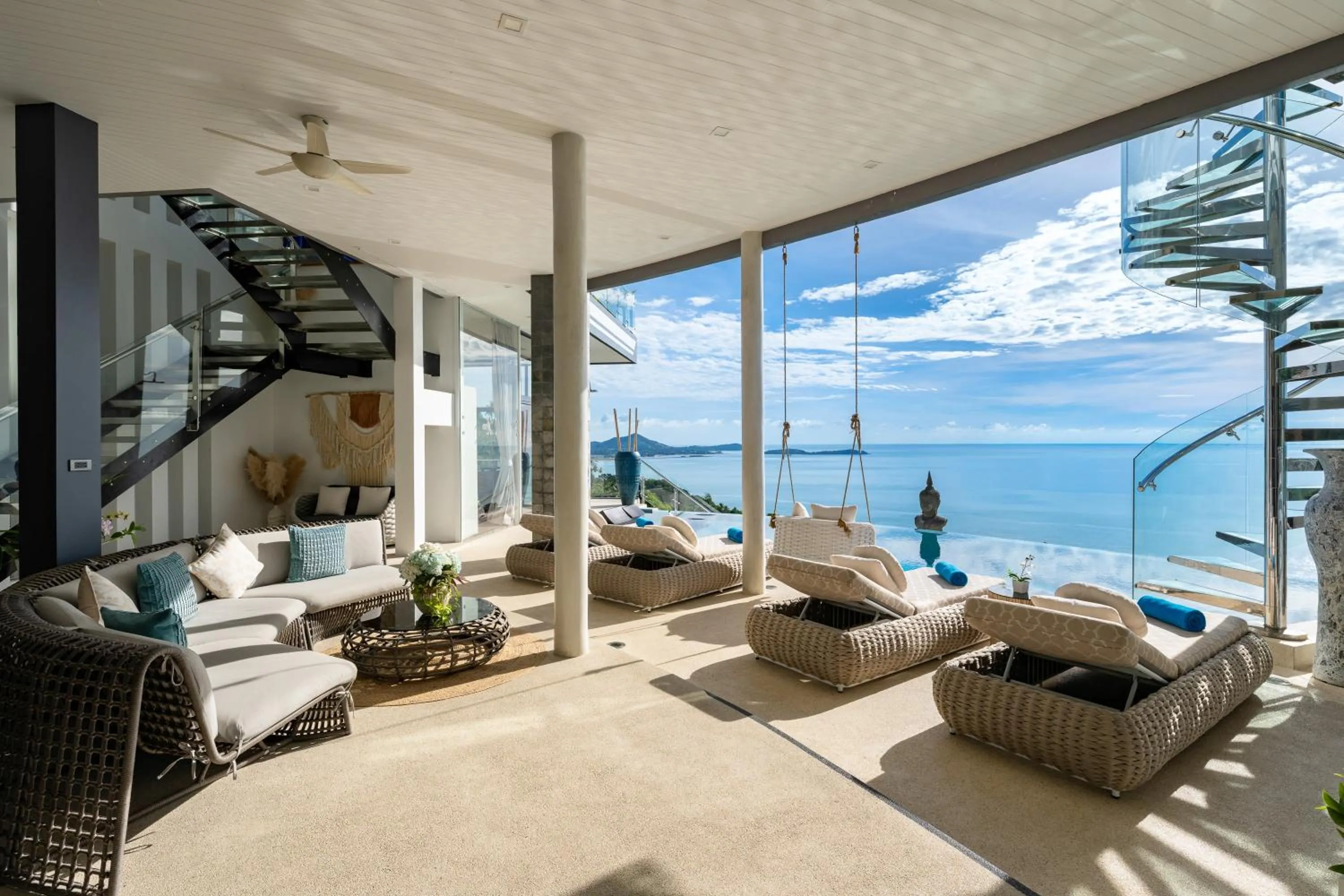 Villa Seawadee - luxurious, award-winning design Villa with amazing panoramic seaview
