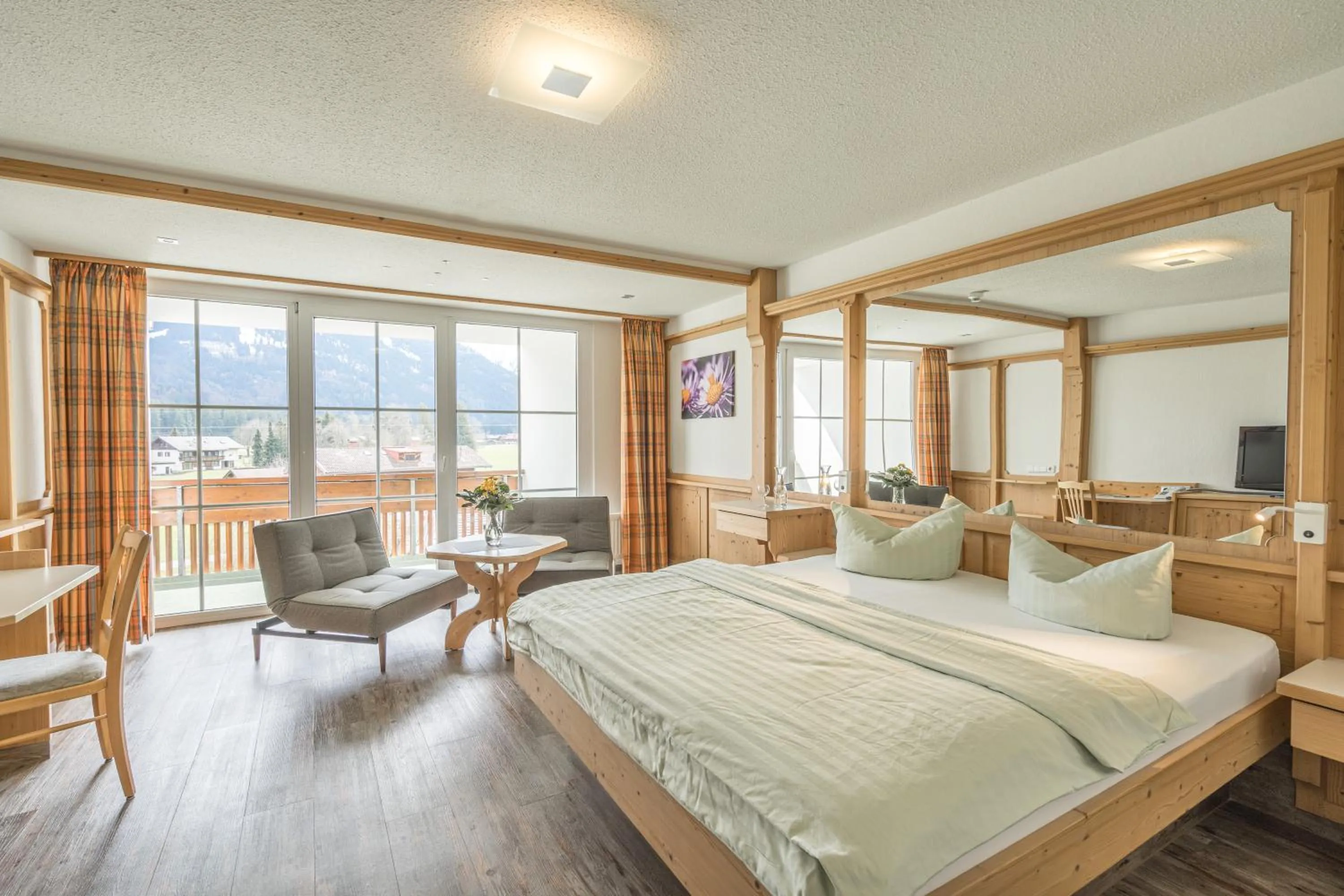 Bed in Wohlfühlhotel Frohsinn