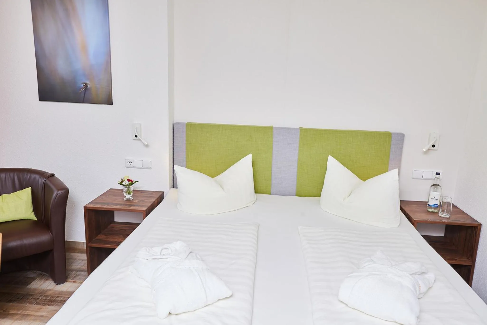 Bed in Wohlfühlhotel Frohsinn