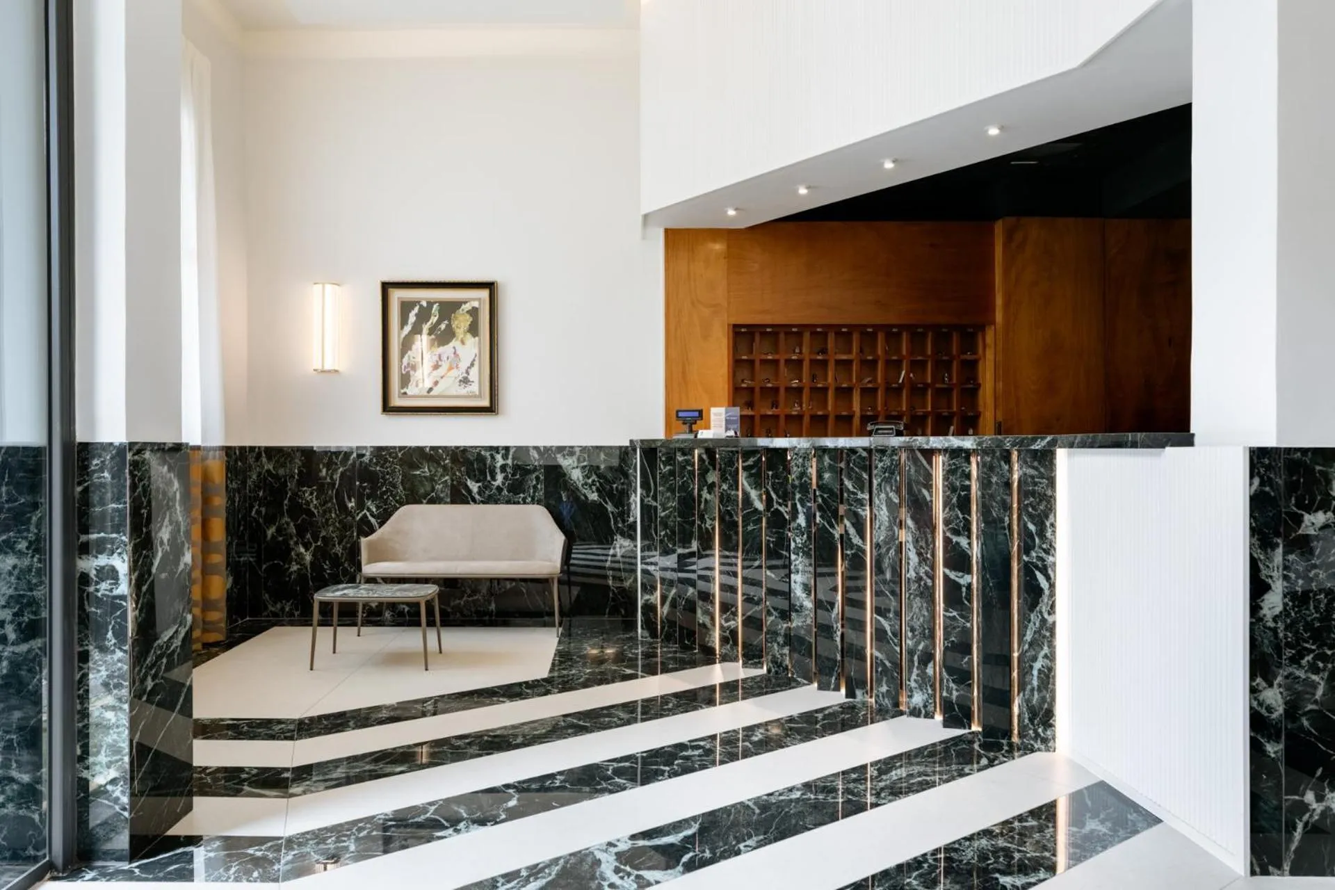 Lobby or reception in Best Western Plus Hotel Plaza