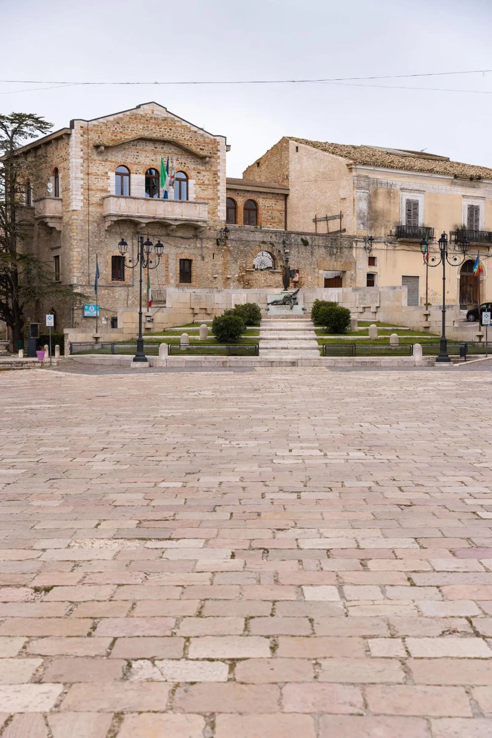 City view in AGORA' Castelnuovo della Daunia