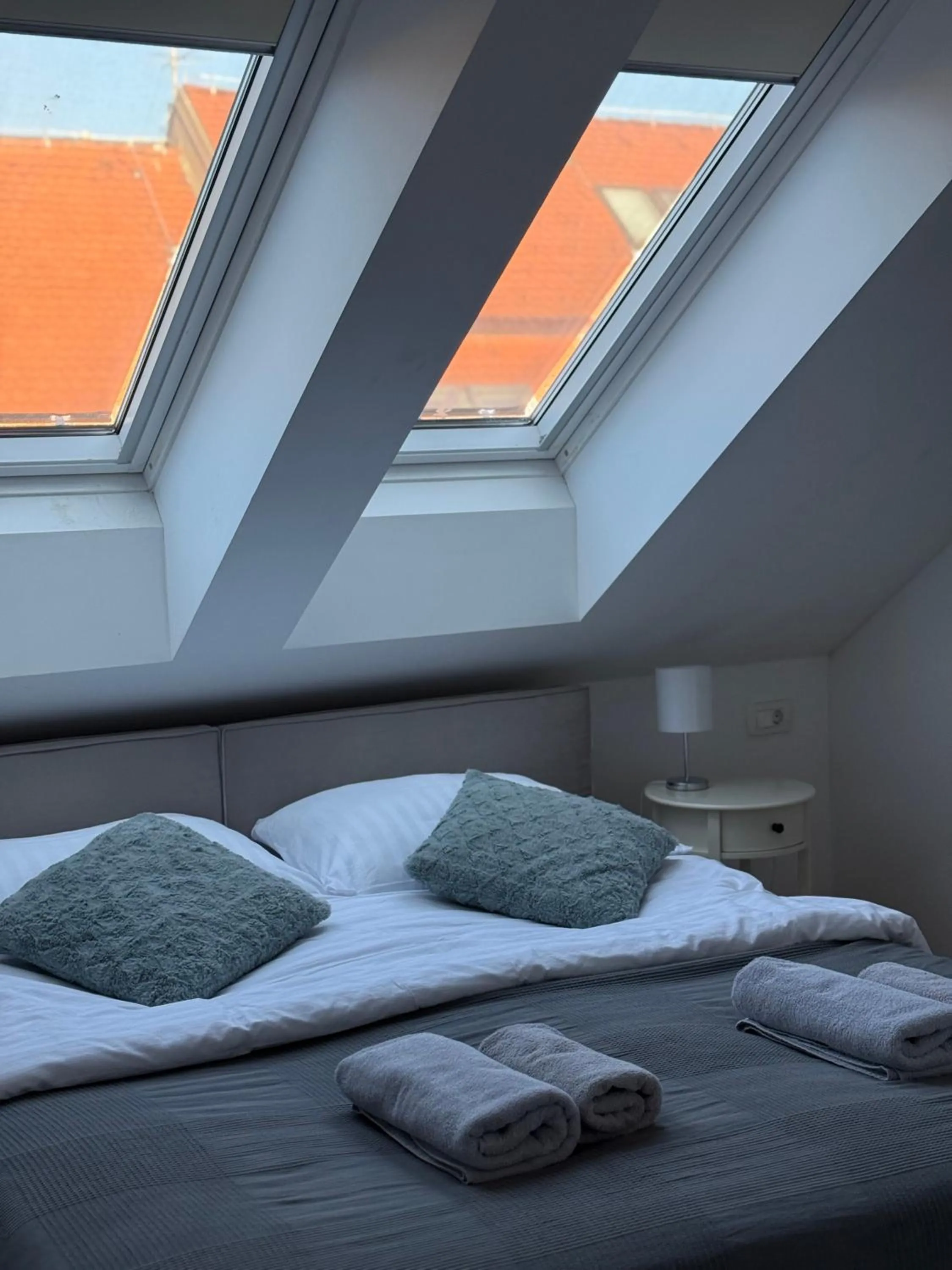 Bedroom, Bed in Cozy apartments