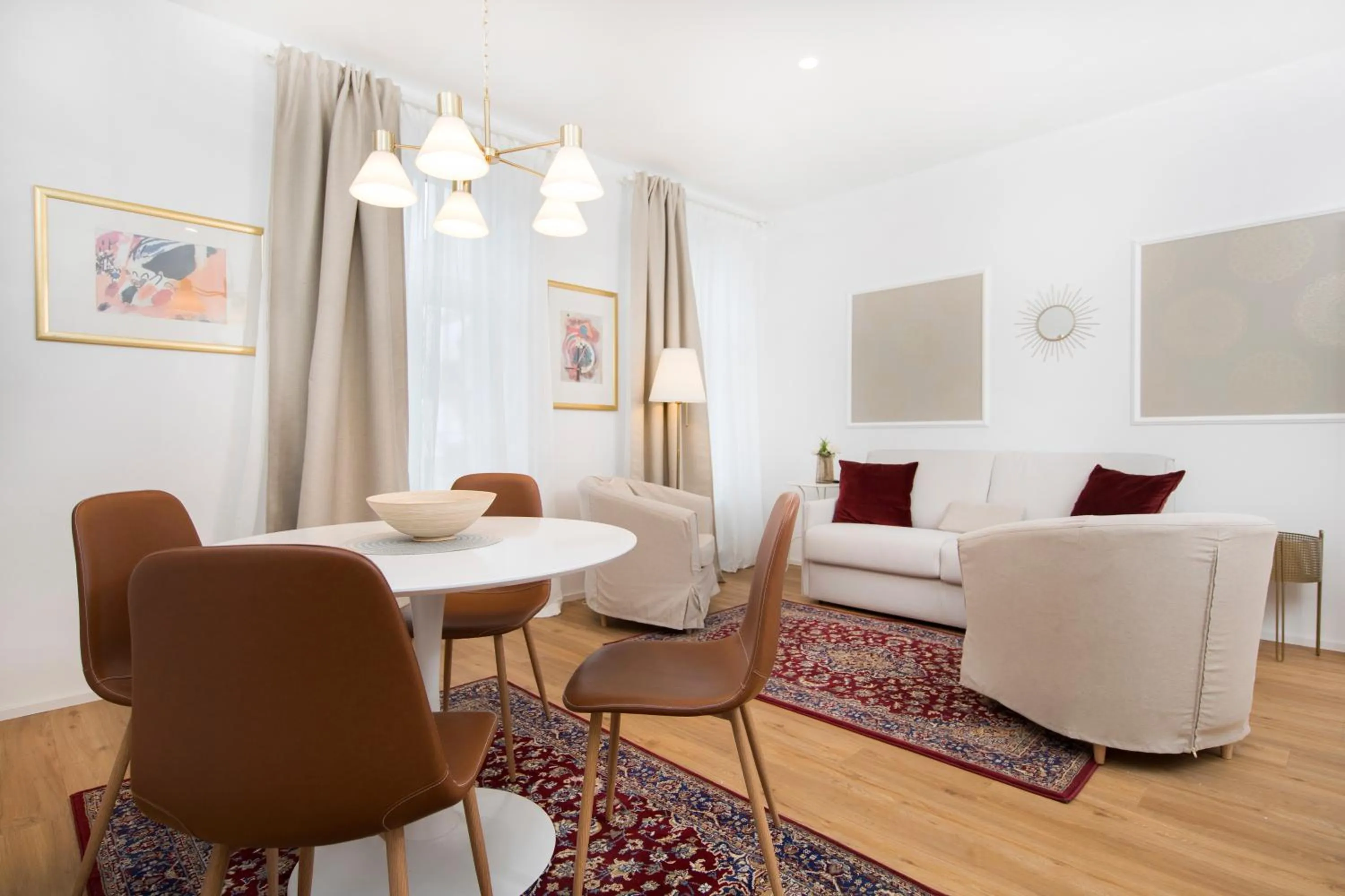 Living room in Cozy apartments