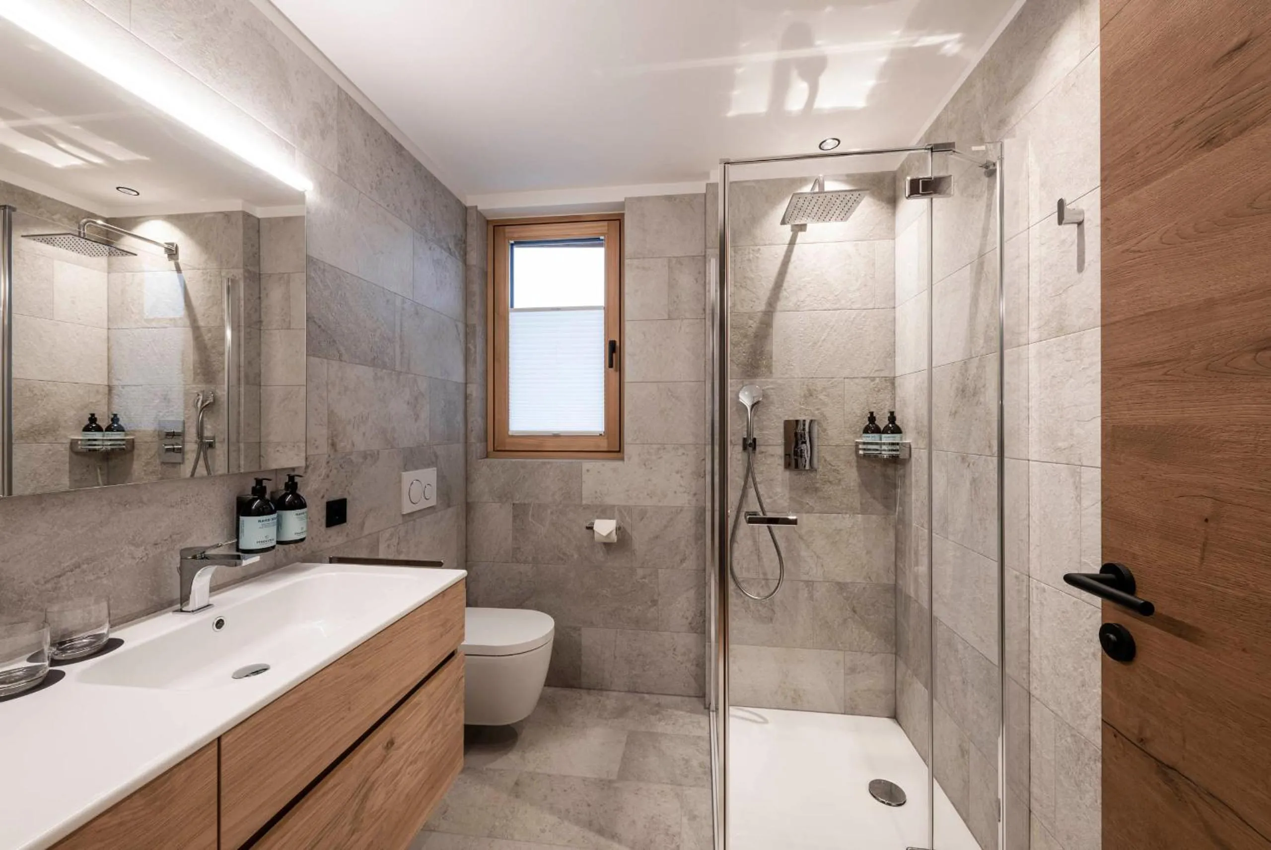 Bathroom in LaMonte Luxury Apartments