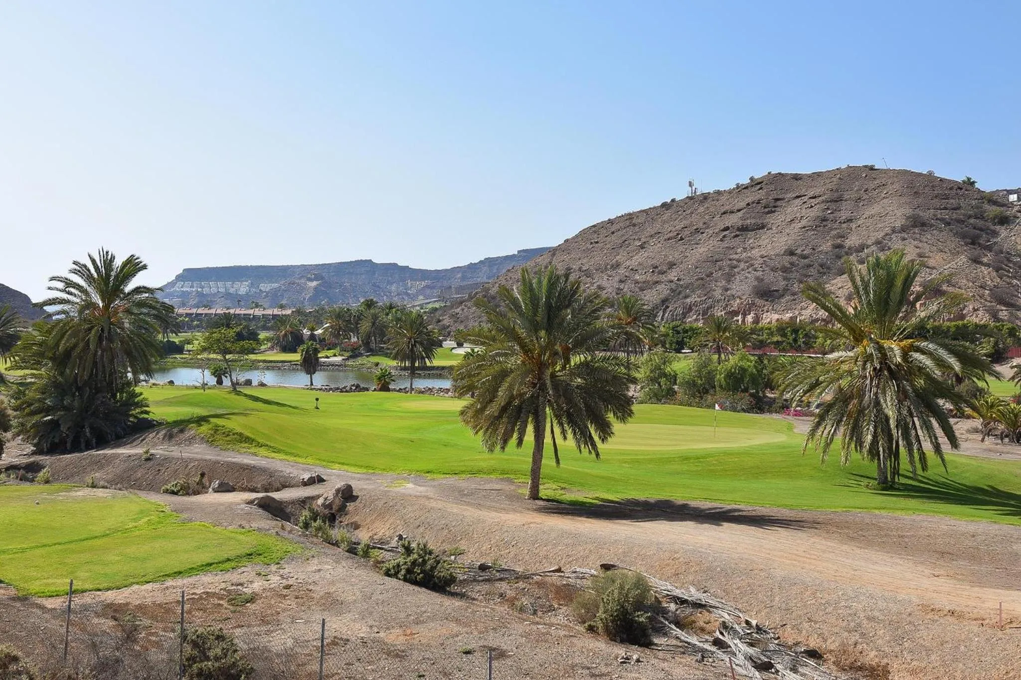 Natural landscape in Tauro Golf by VillaGranCanaria