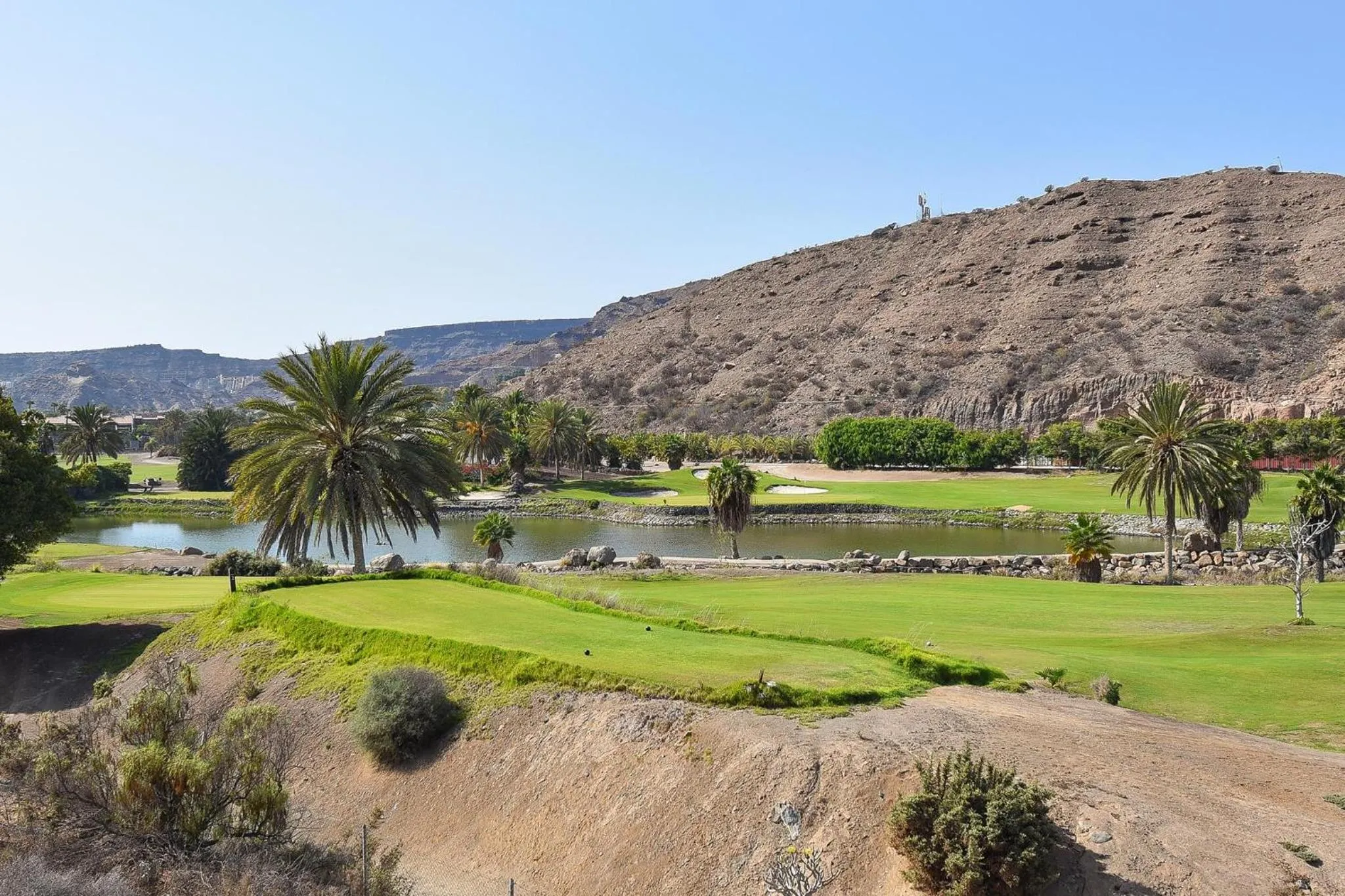 Natural landscape in Tauro Golf by VillaGranCanaria