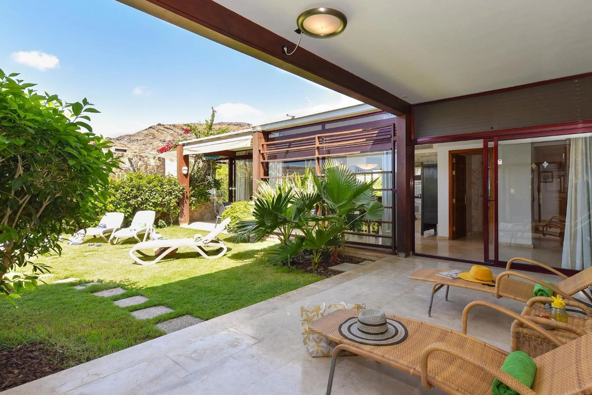 Patio in Tauro Golf by VillaGranCanaria