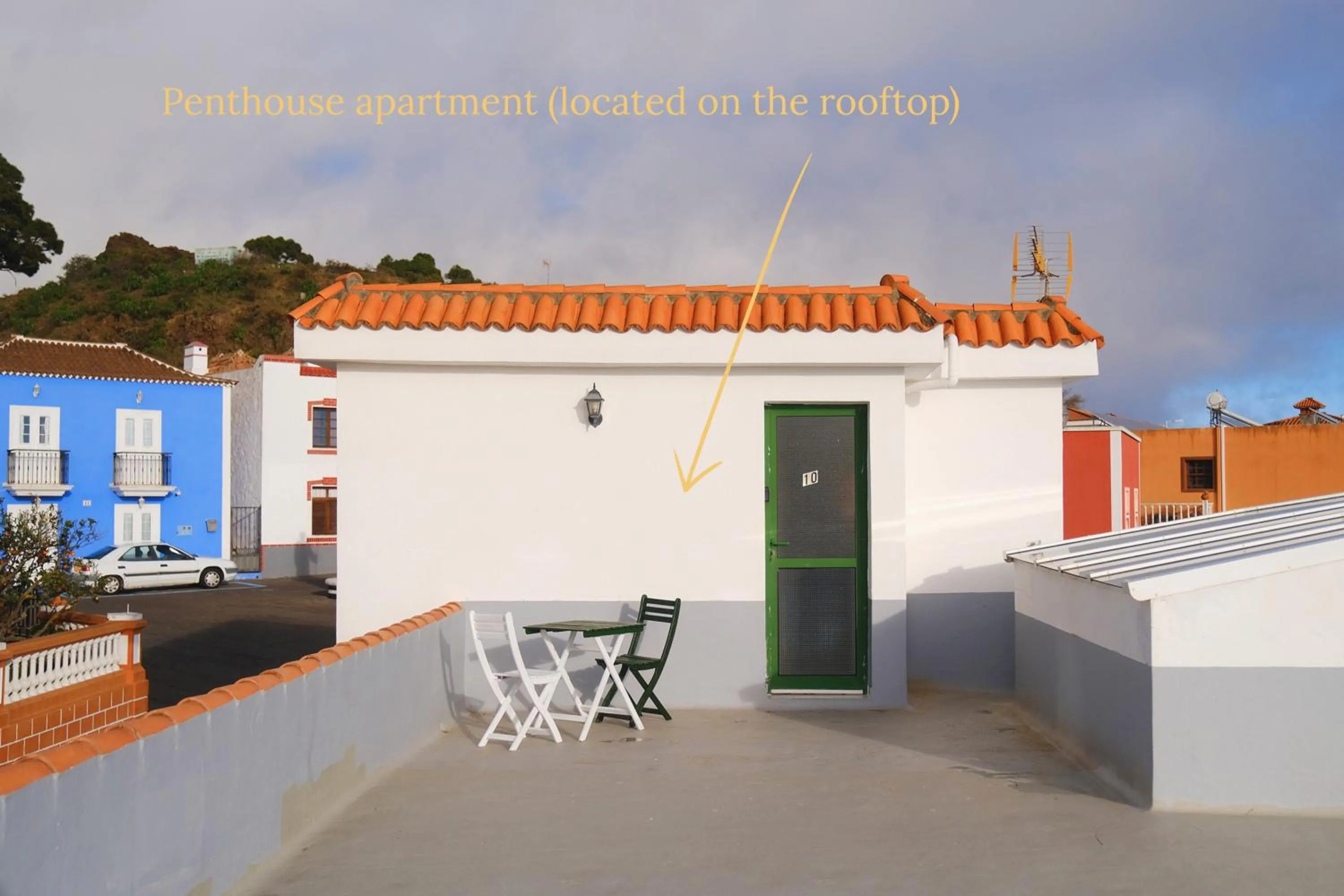 Penthouse Apartment in La Palma Hostel by Pension Central