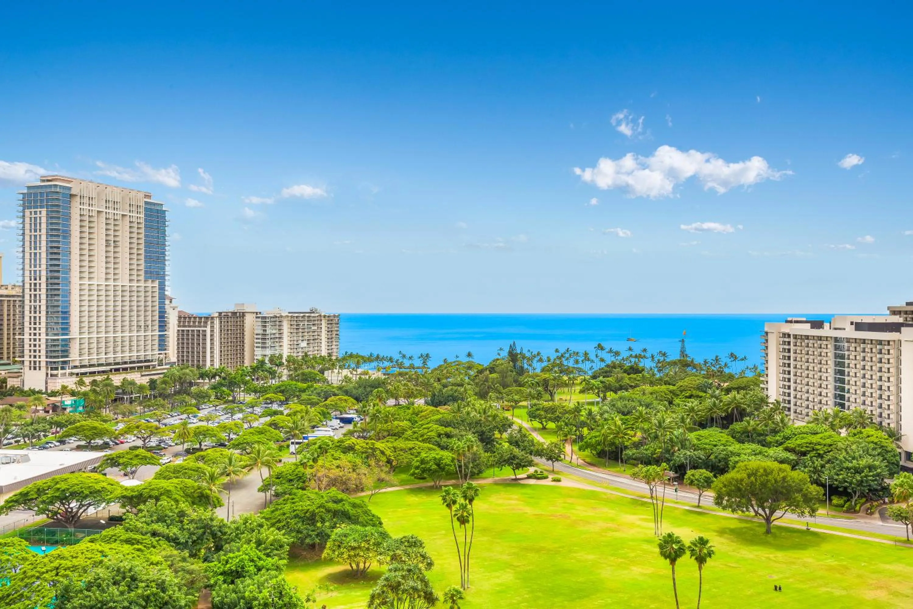 City view in Luana Waikiki Hotel & Suites