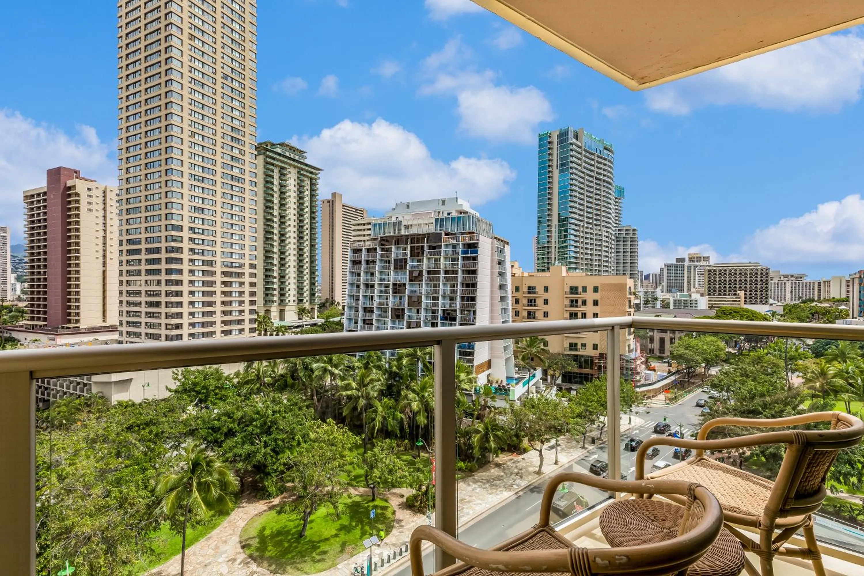 City view in Luana Waikiki Hotel & Suites