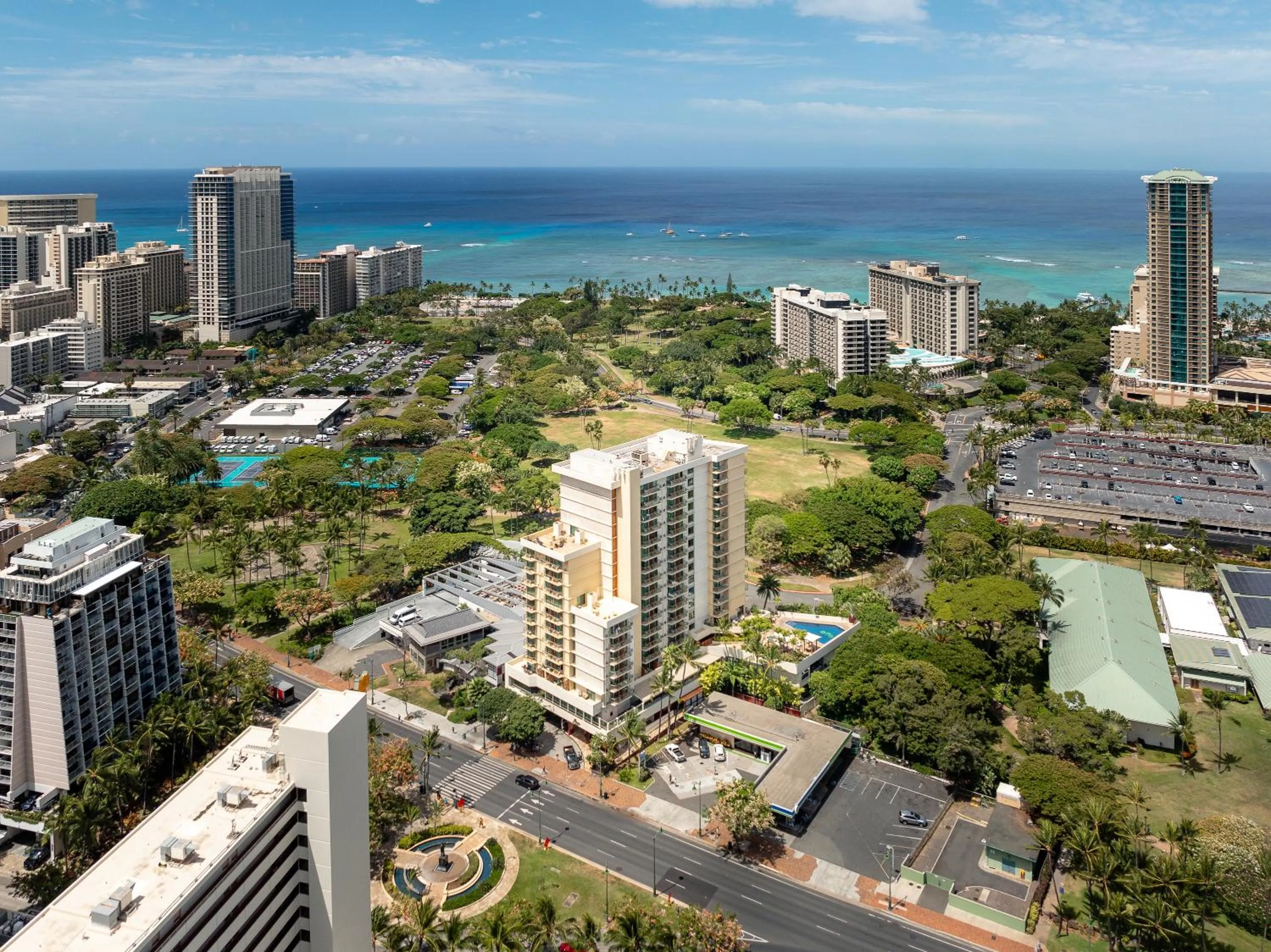 Bird's eye view in Luana Waikiki Hotel & Suites