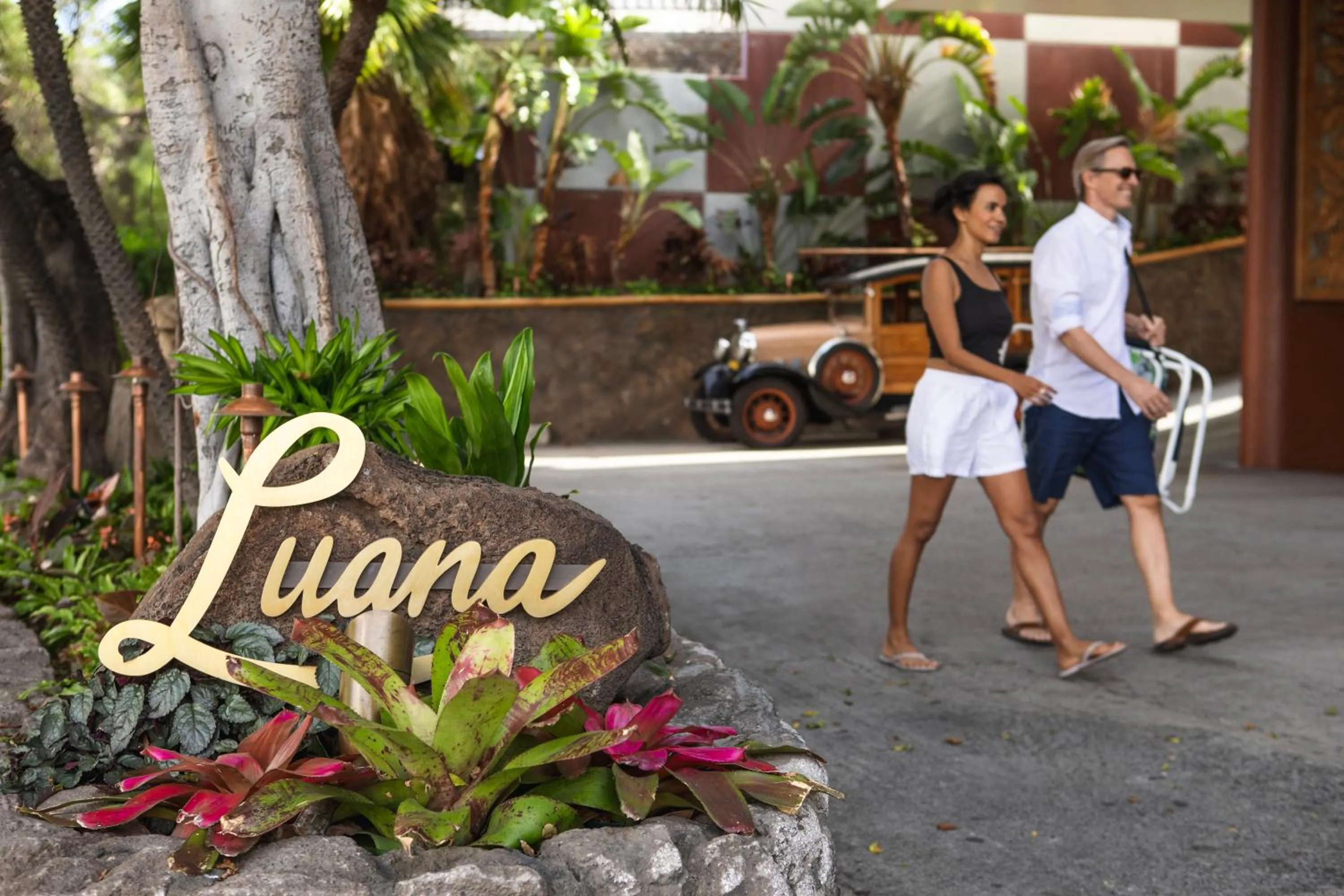 Property logo or sign in Luana Waikiki Hotel & Suites