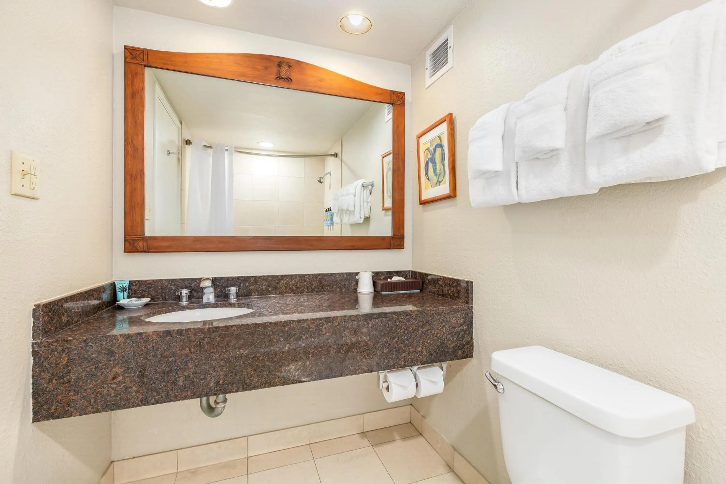 Bathroom in Luana Waikiki Hotel & Suites
