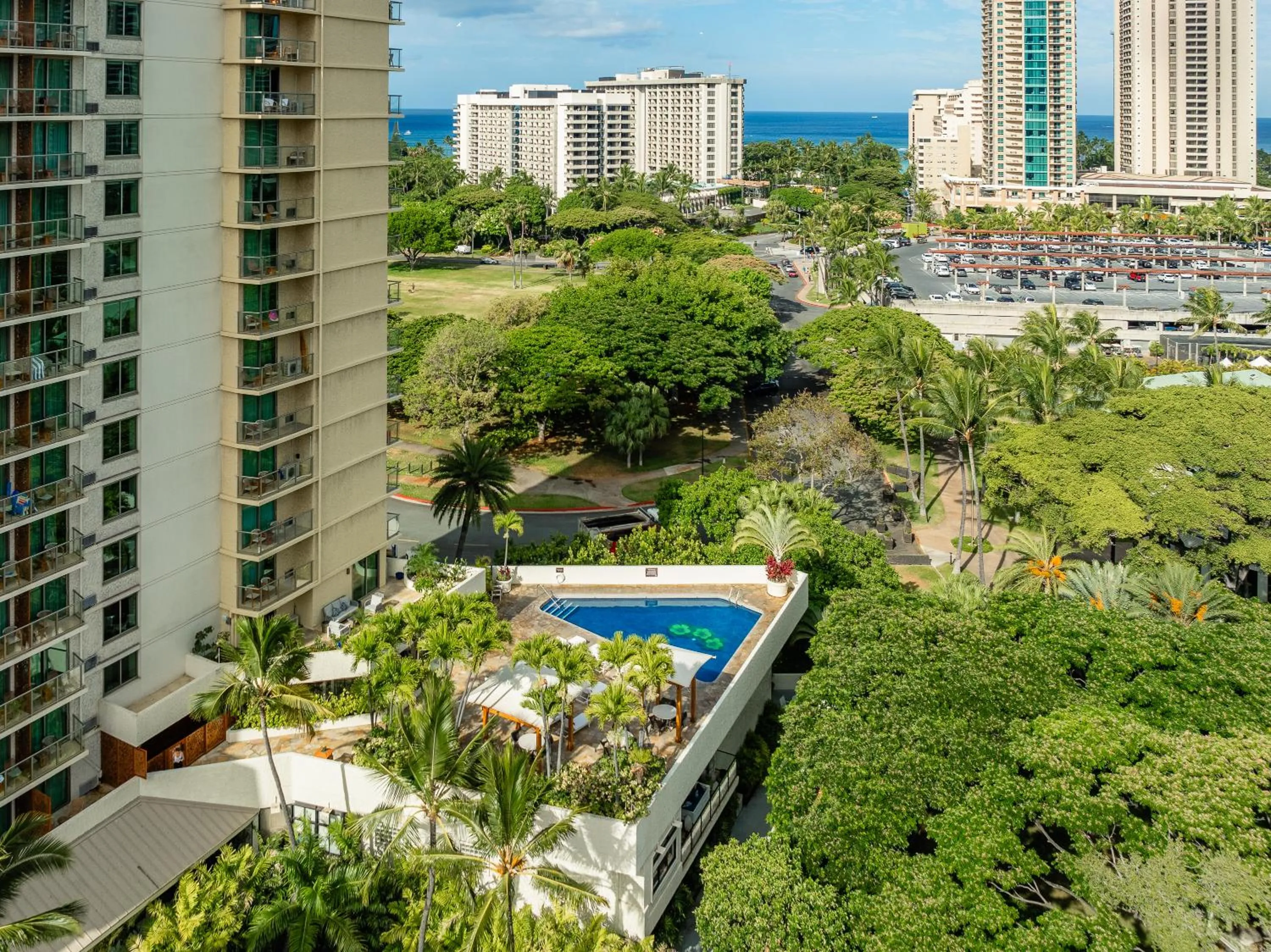 Property building in Luana Waikiki Hotel & Suites