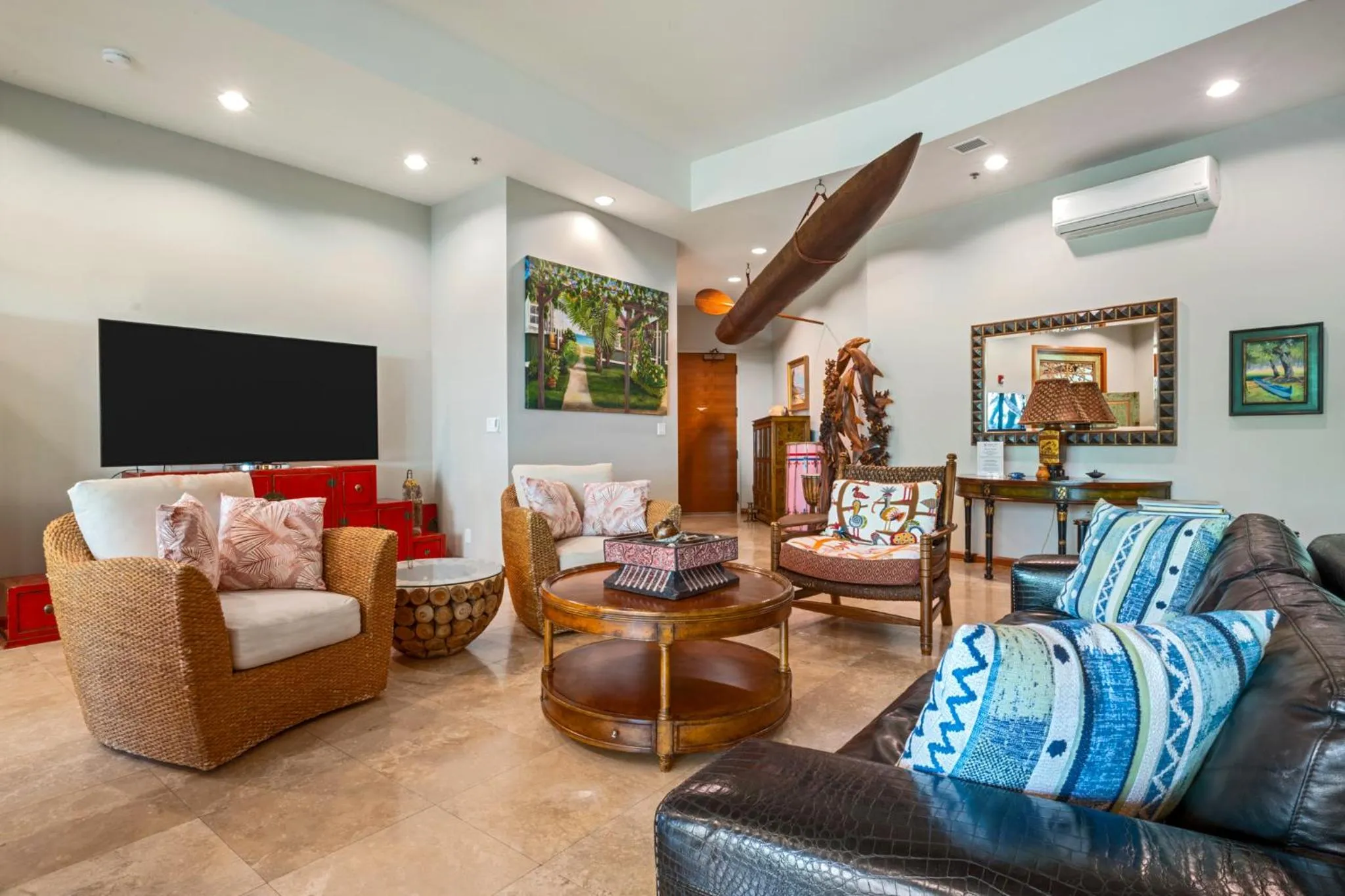 Living room in Luana Waikiki Hotel & Suites