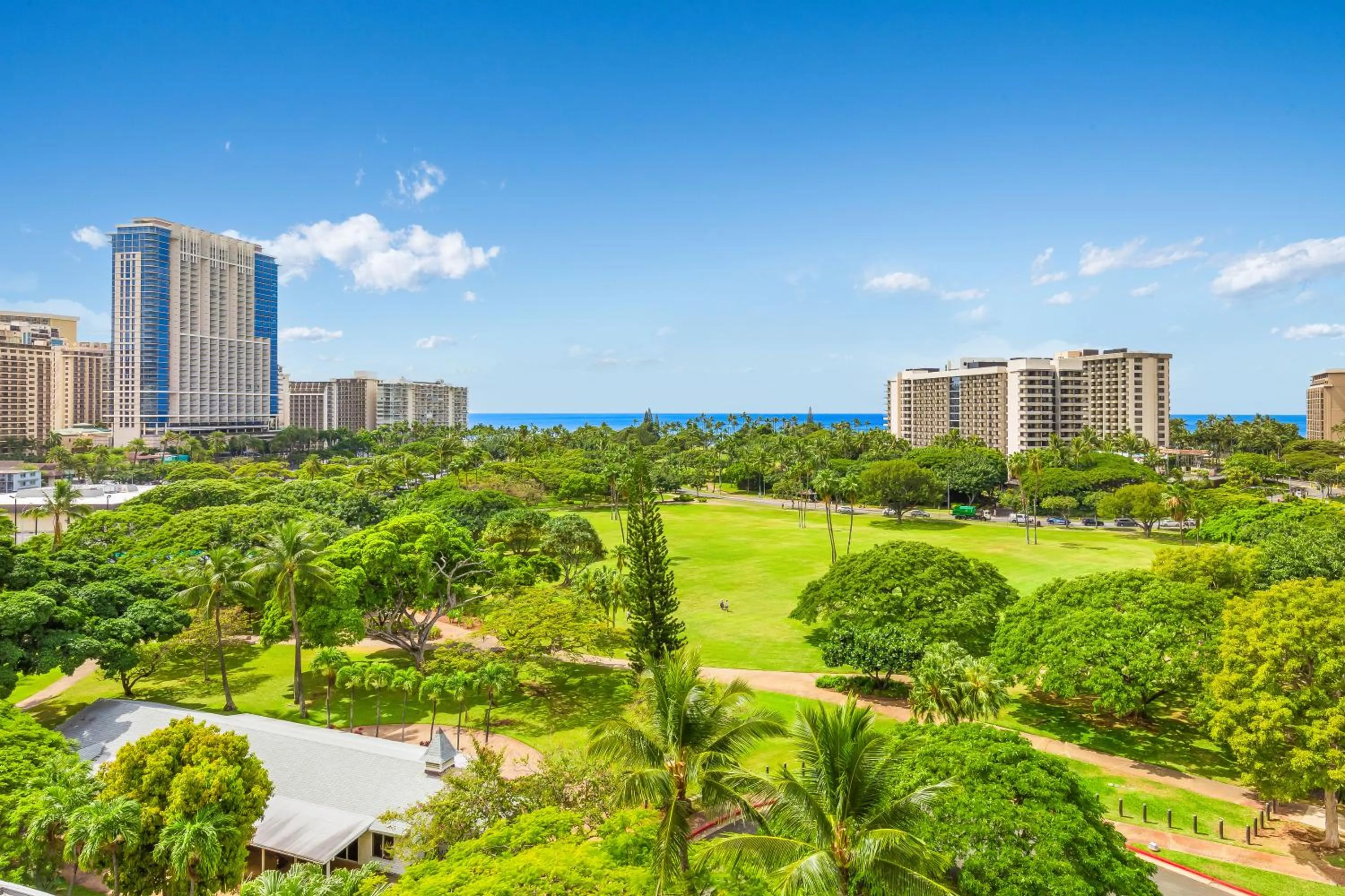 City view in Luana Waikiki Hotel & Suites