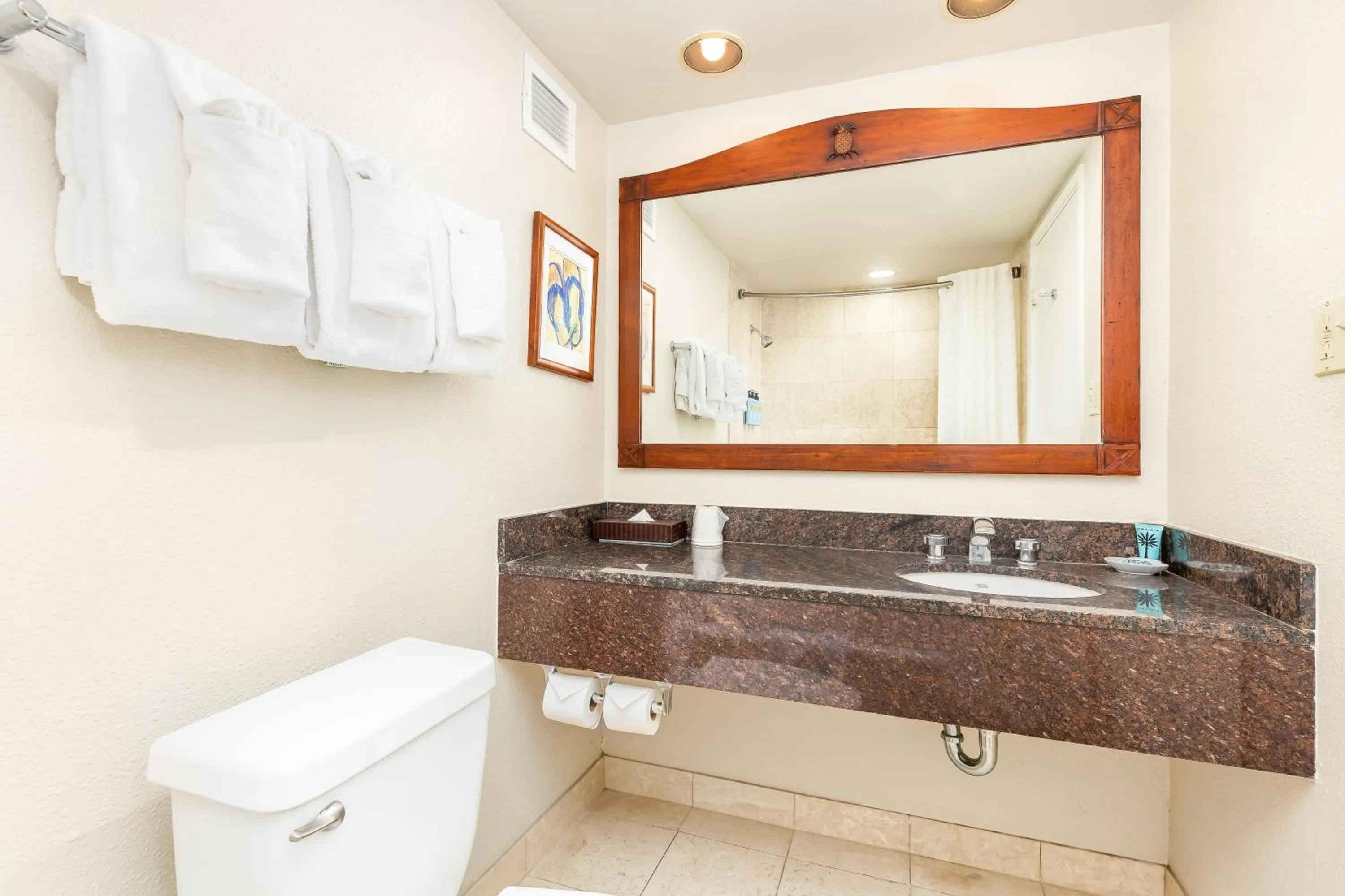 Bathroom in Luana Waikiki Hotel & Suites