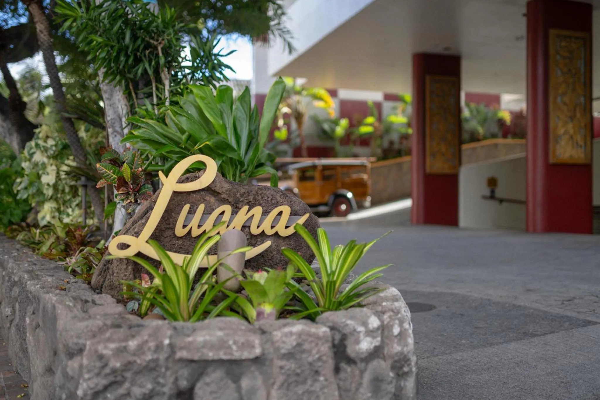Property logo or sign in Luana Waikiki Hotel & Suites