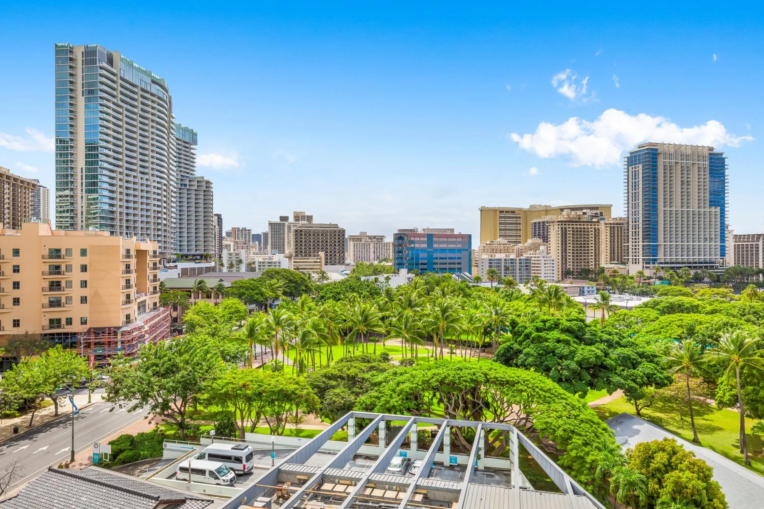 City view in Luana Waikiki Hotel & Suites