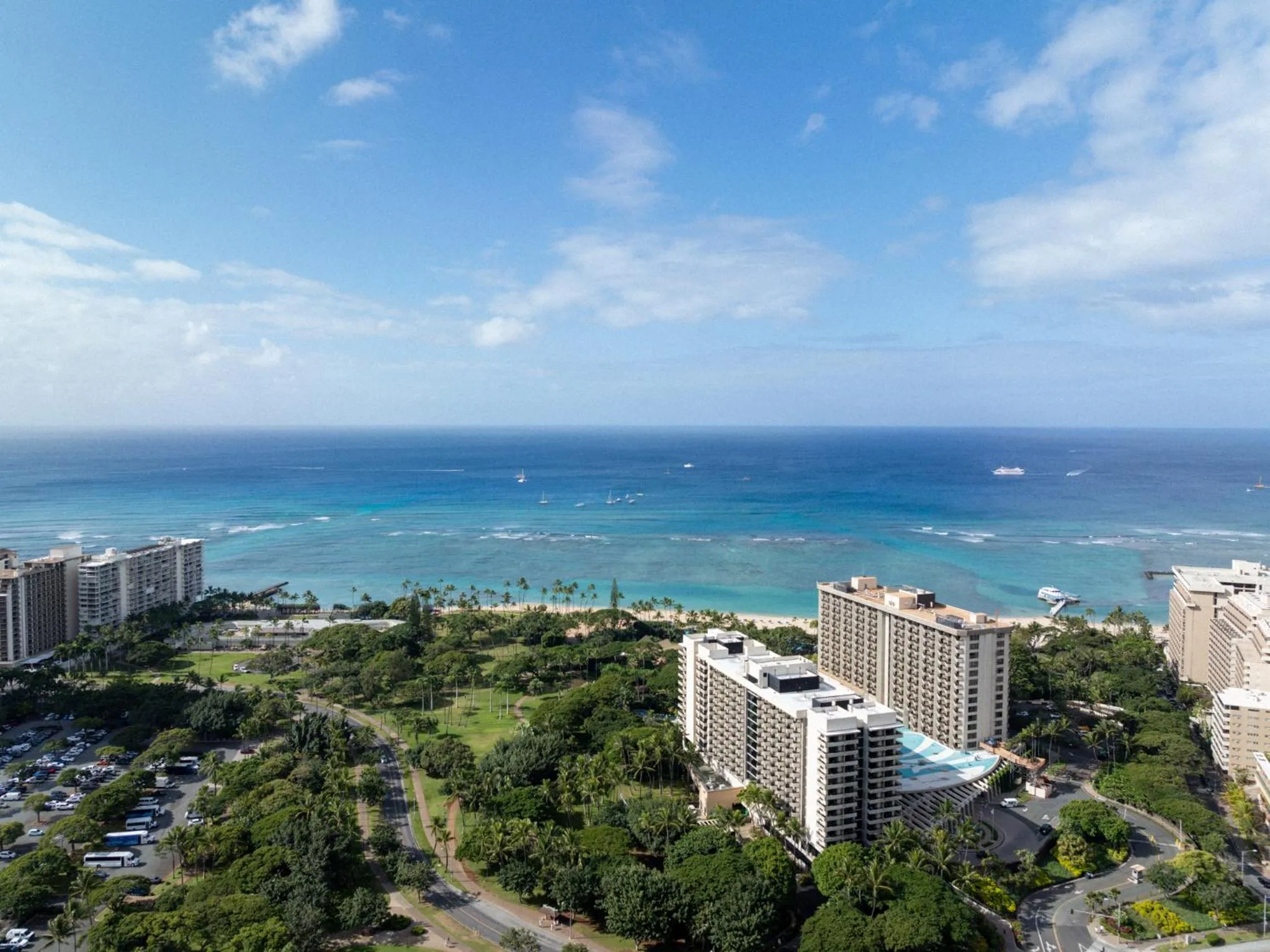Bird's eye view in Luana Waikiki Hotel & Suites