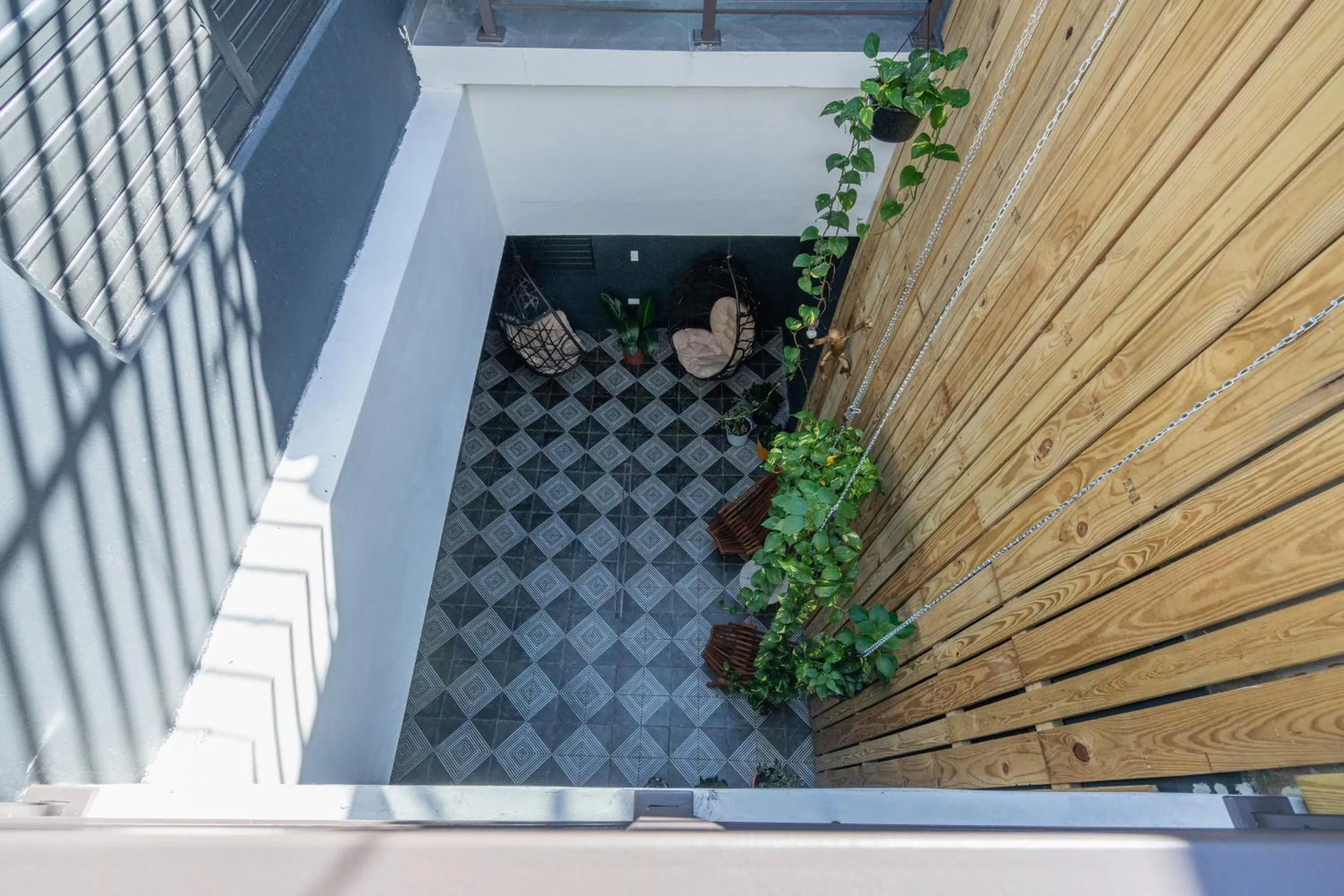 Patio in La Buena Vida Inn