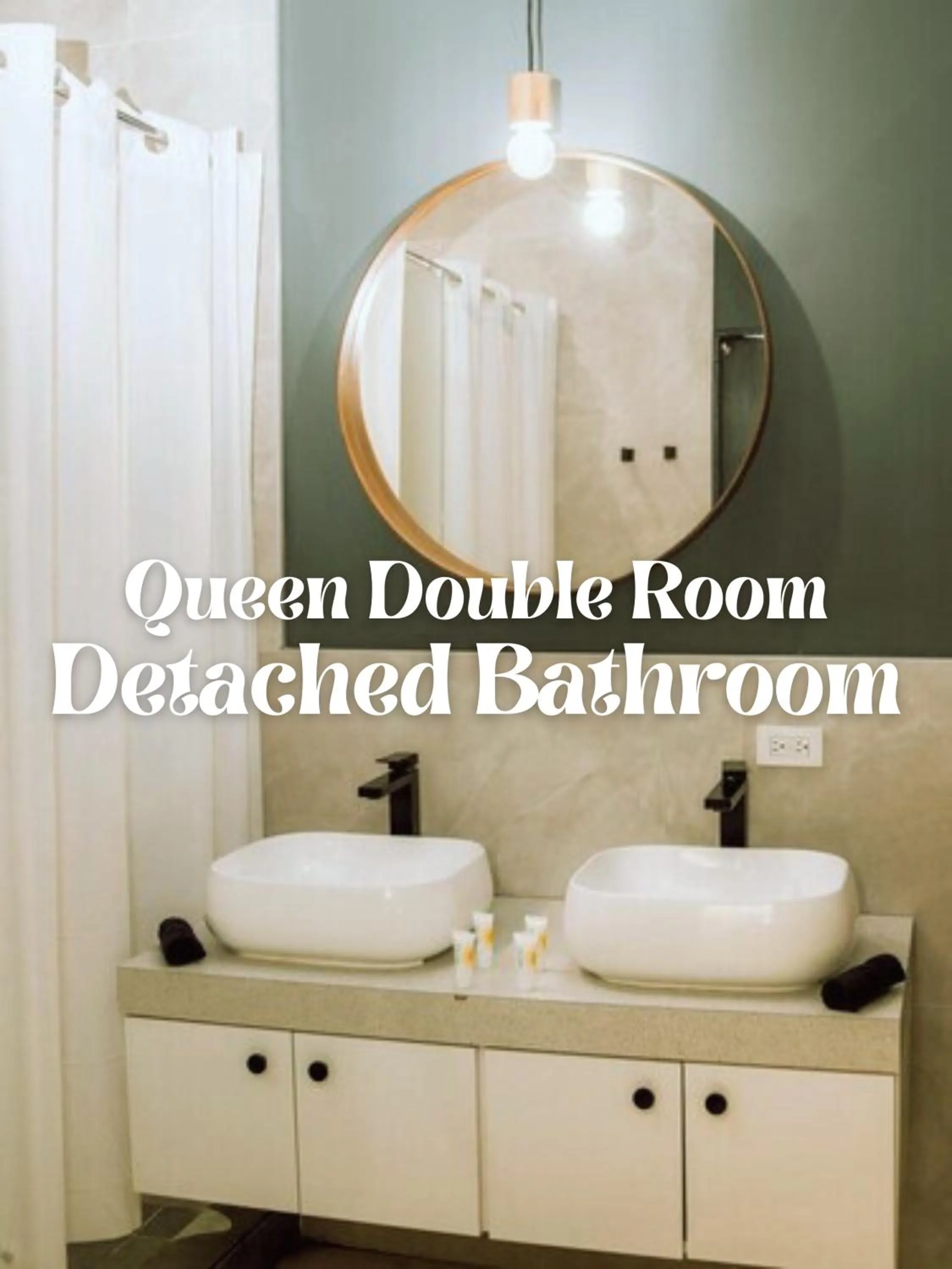 Bathroom in La Buena Vida Inn