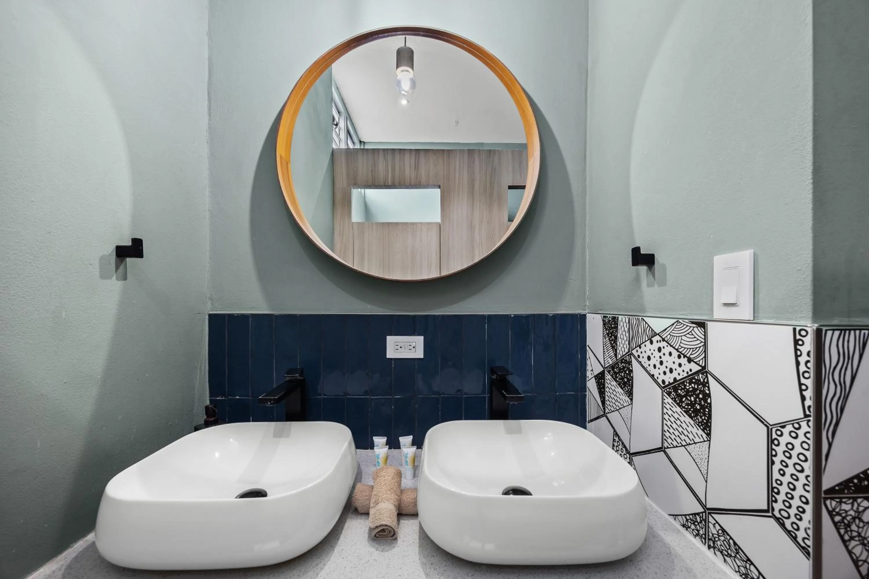 Bathroom in La Buena Vida Inn