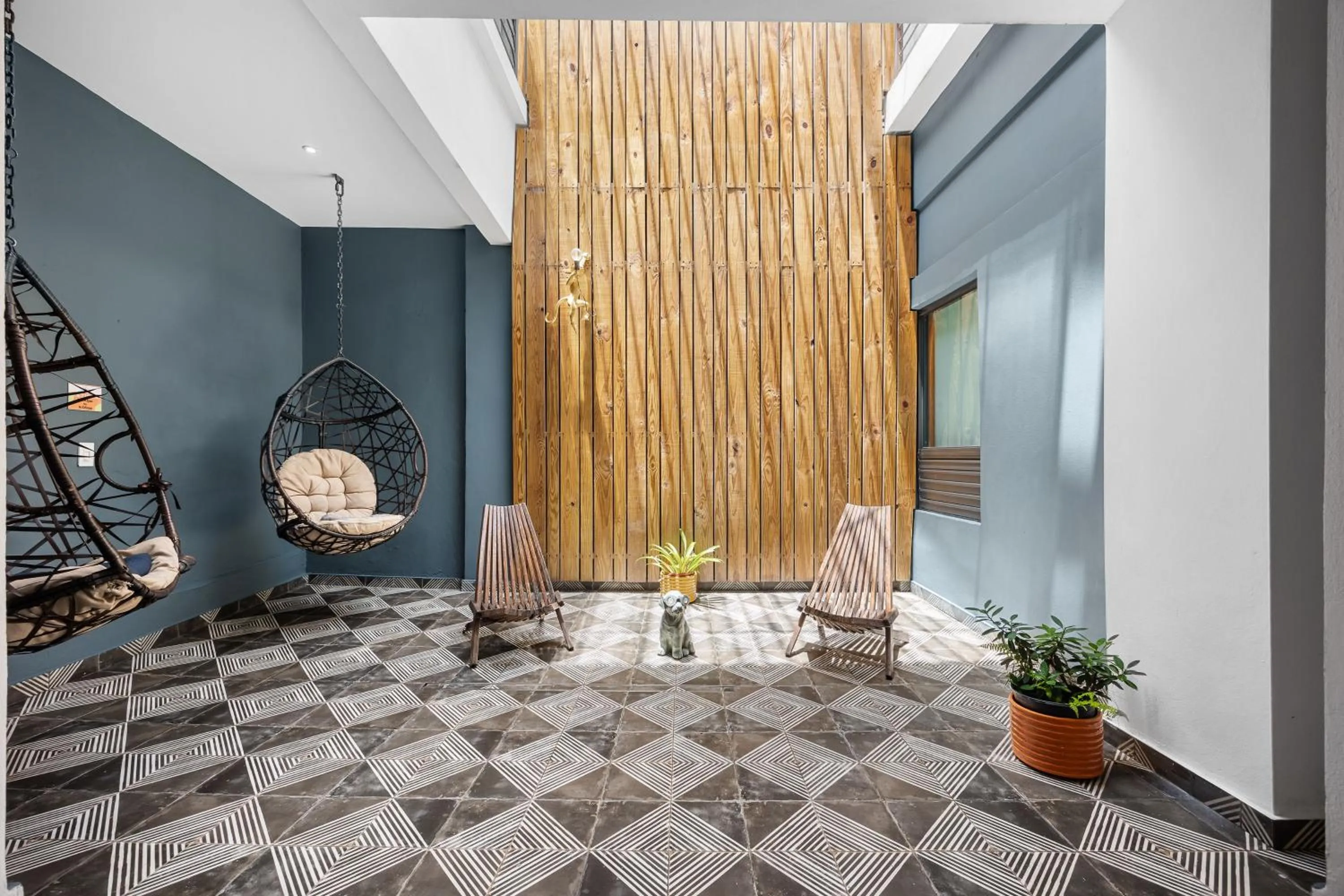 Patio in La Buena Vida Inn