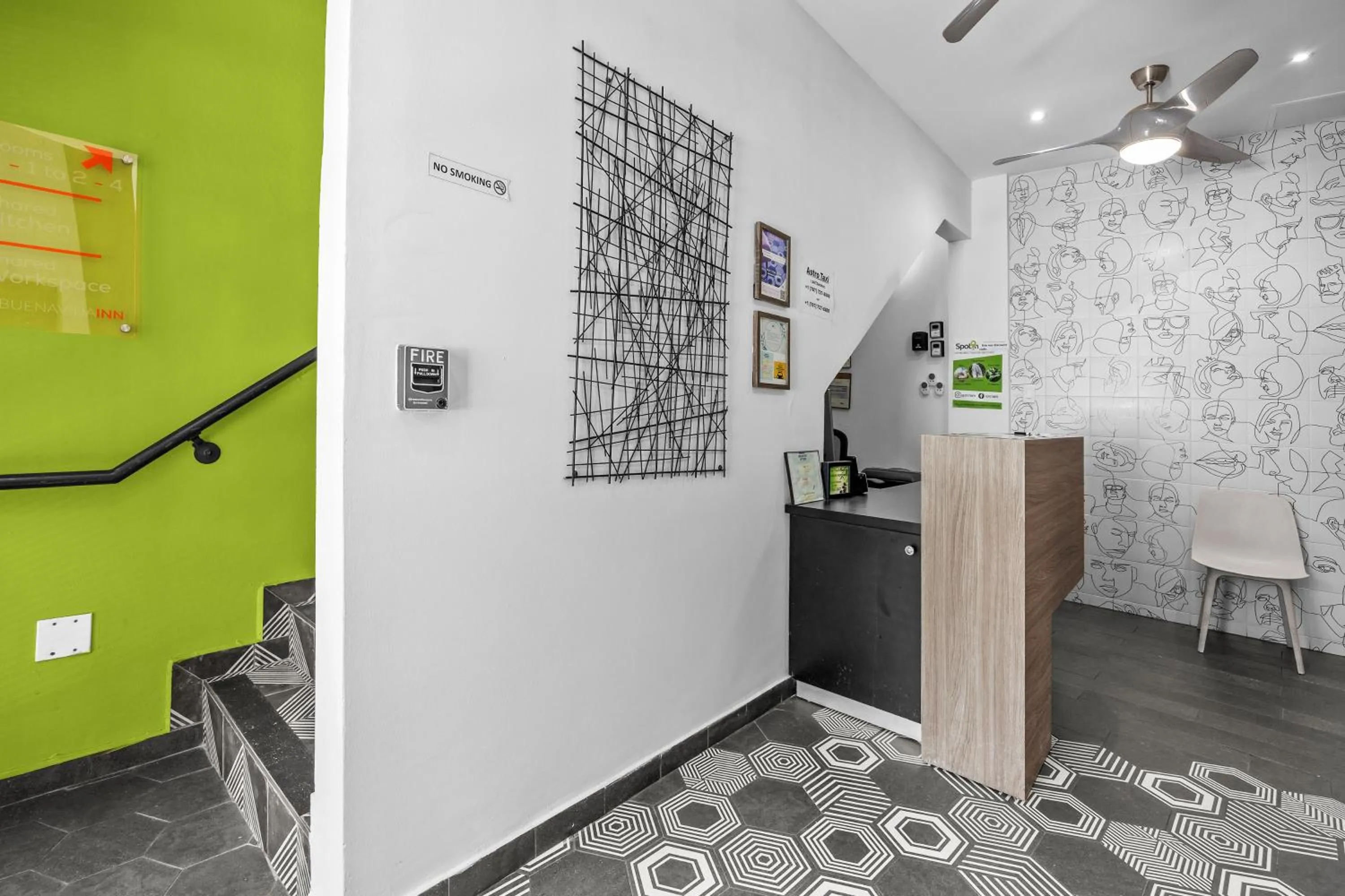 Lobby or reception in La Buena Vida Inn