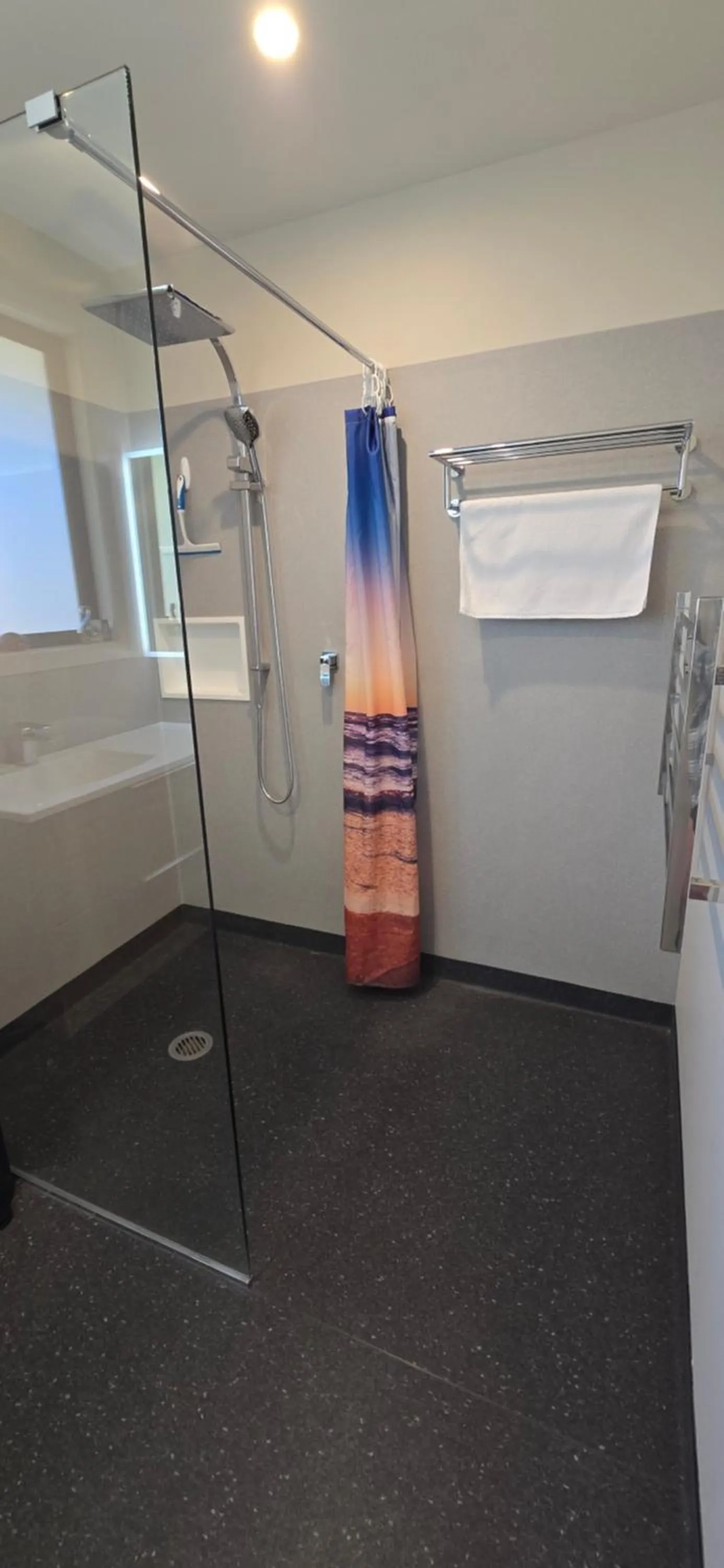 Shower in The Rocks Chalets