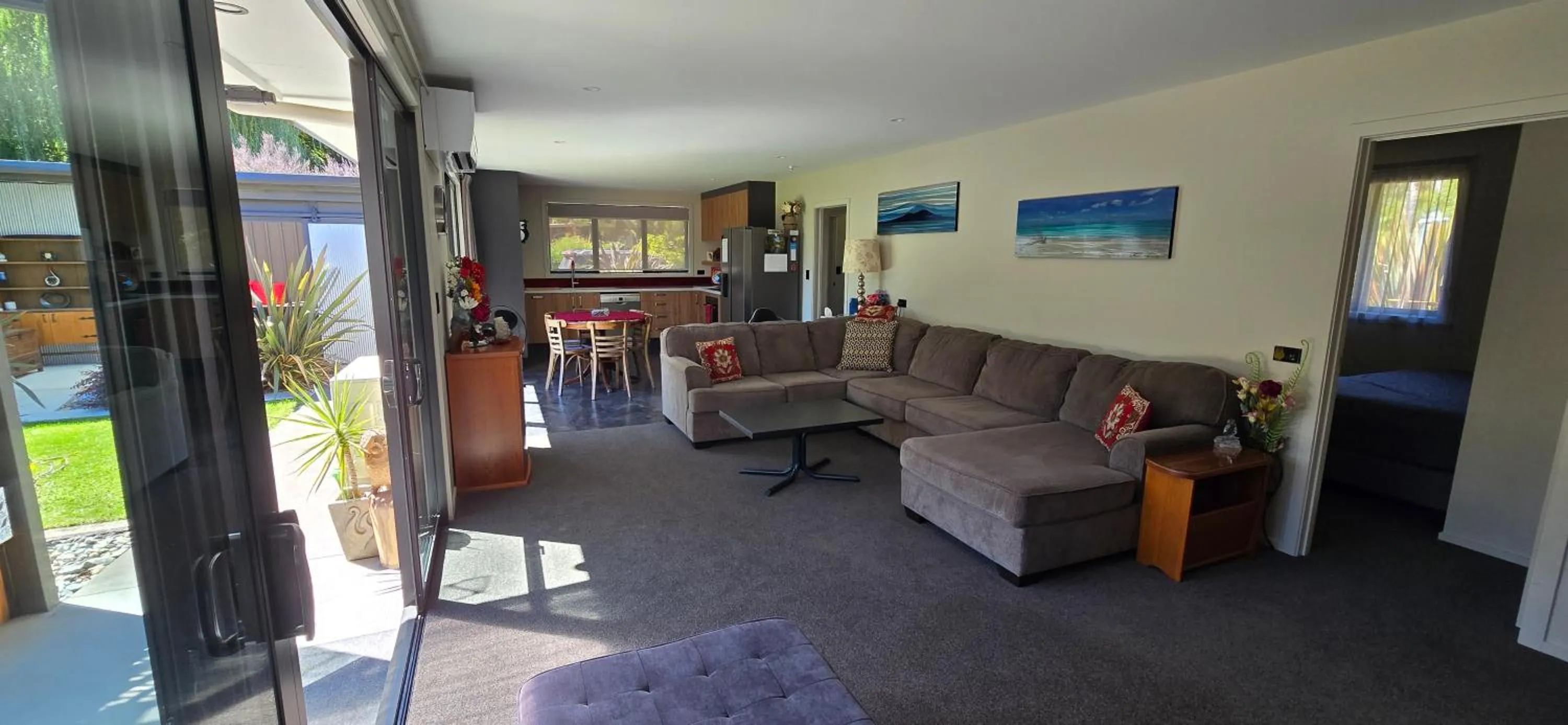 Living room in The Rocks Chalets