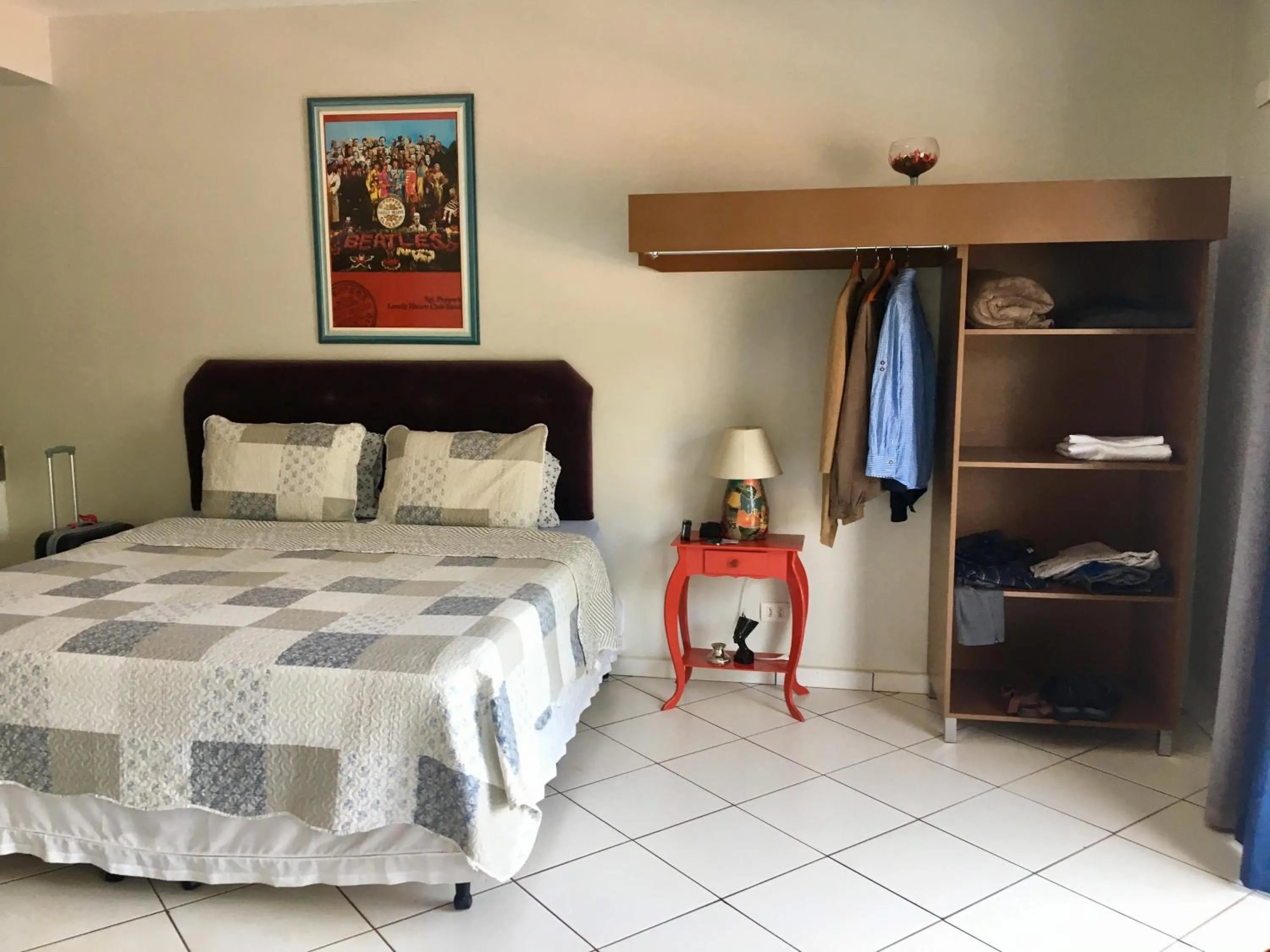 Bed in Pousada Beira Rio