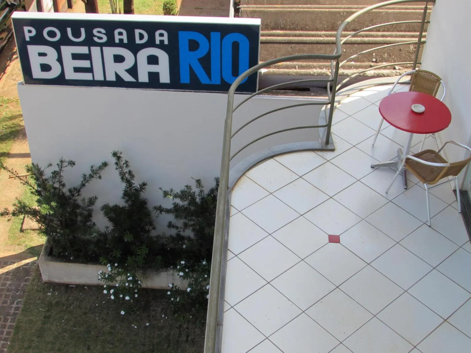 Balcony/Terrace in Pousada Beira Rio