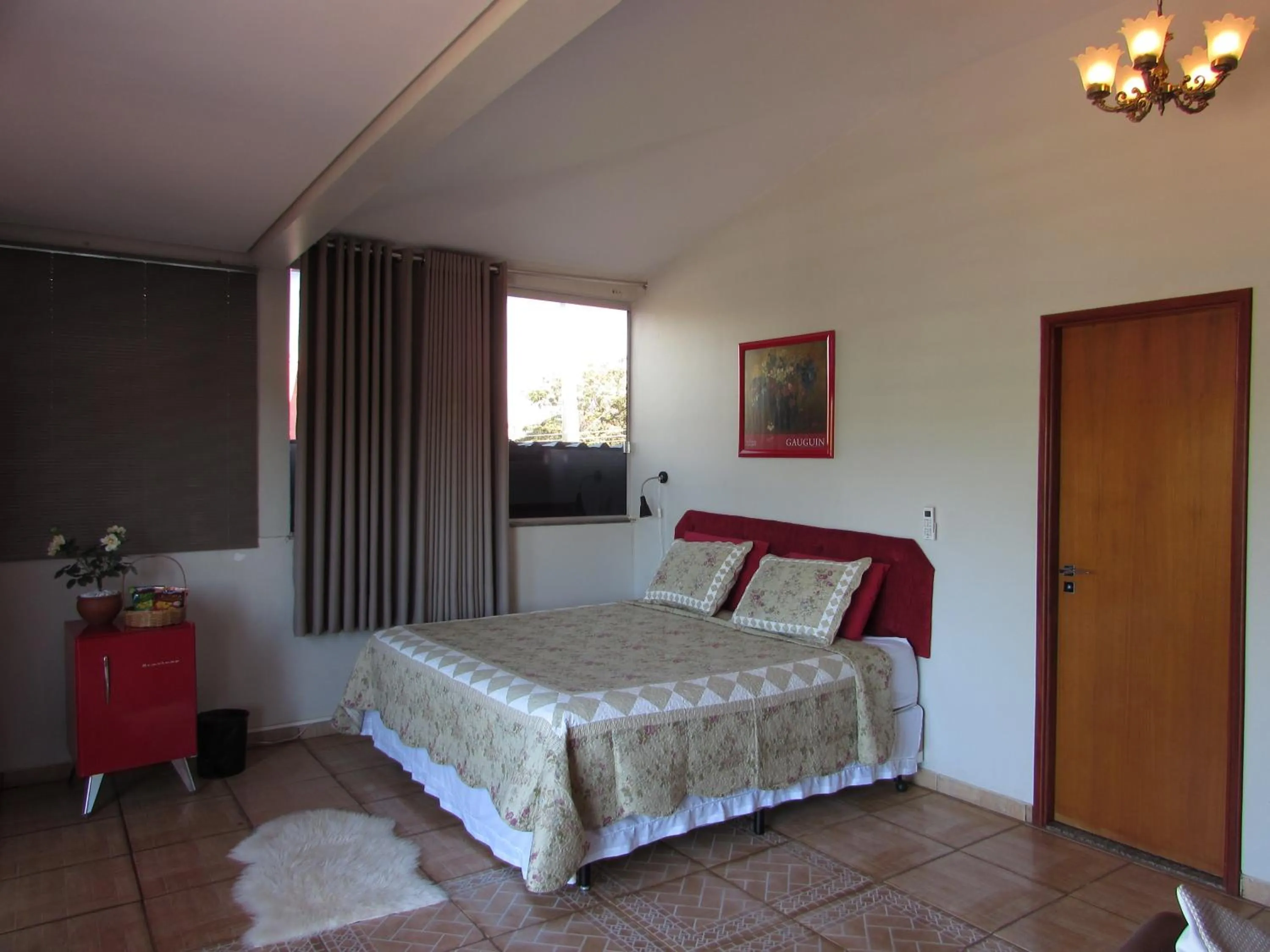 Bed in Pousada Beira Rio