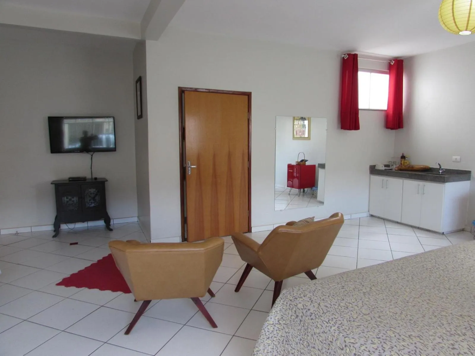 Bed in Pousada Beira Rio