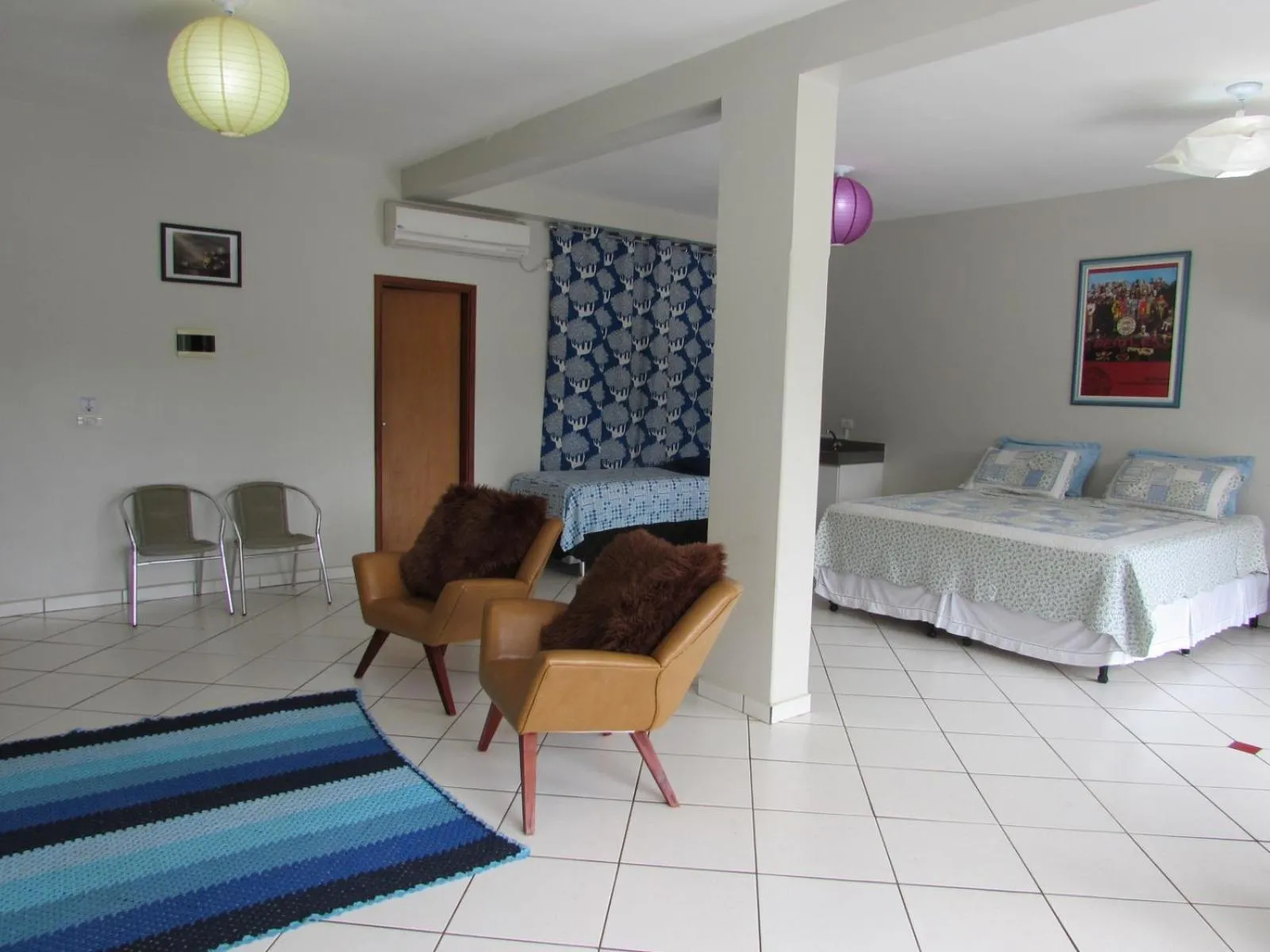 Bed in Pousada Beira Rio