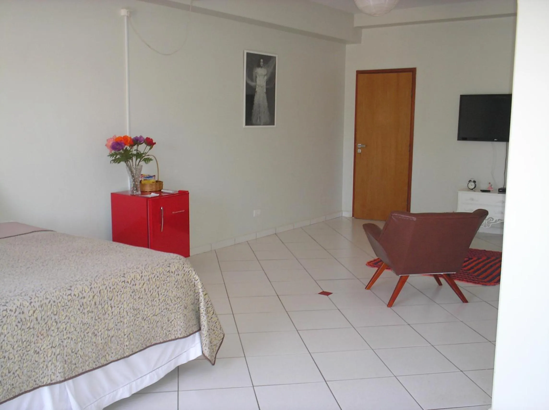 Bed in Pousada Beira Rio