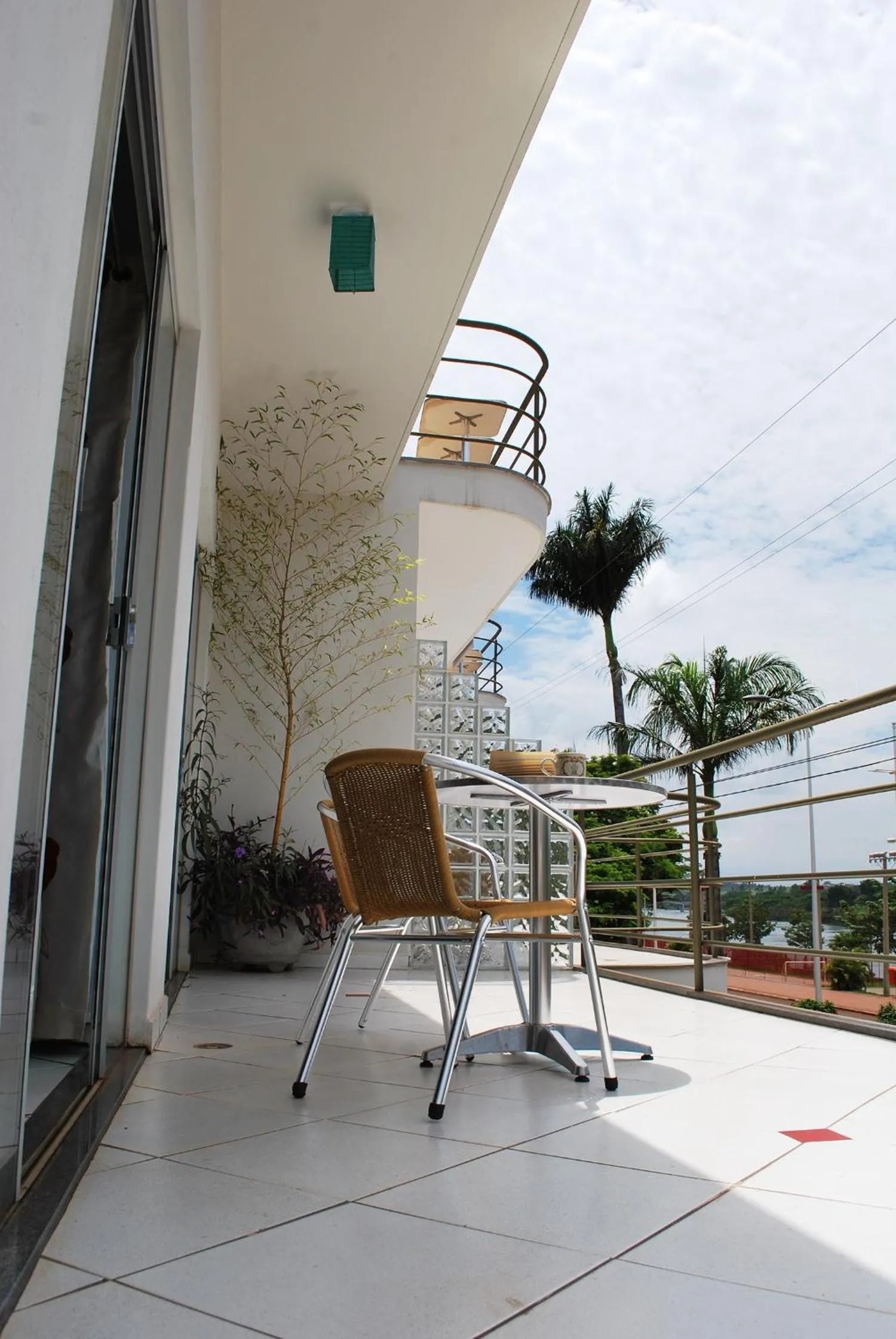 Balcony/Terrace in Pousada Beira Rio