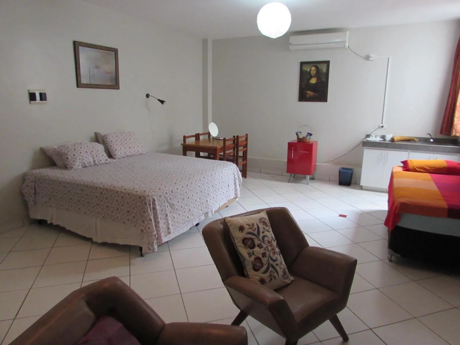 Bed in Pousada Beira Rio