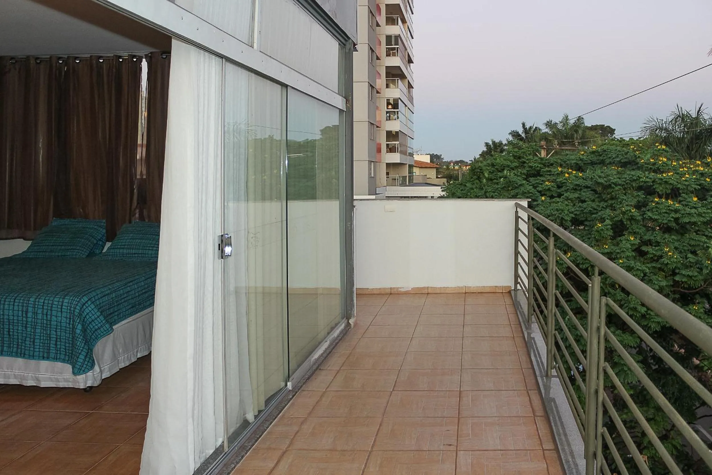 Balcony/Terrace in Pousada Beira Rio