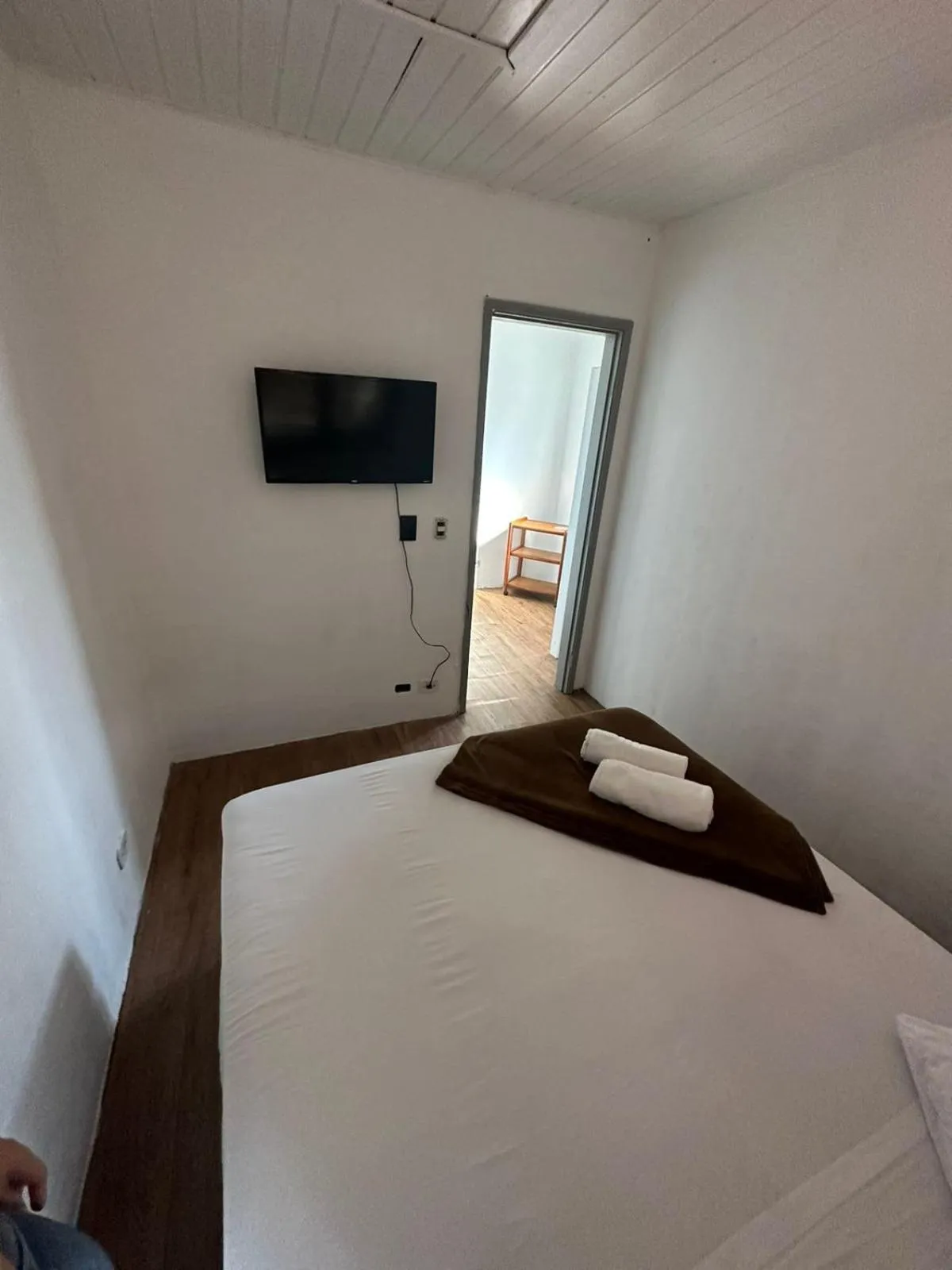 Bed in Pousada Ponta dos Corais