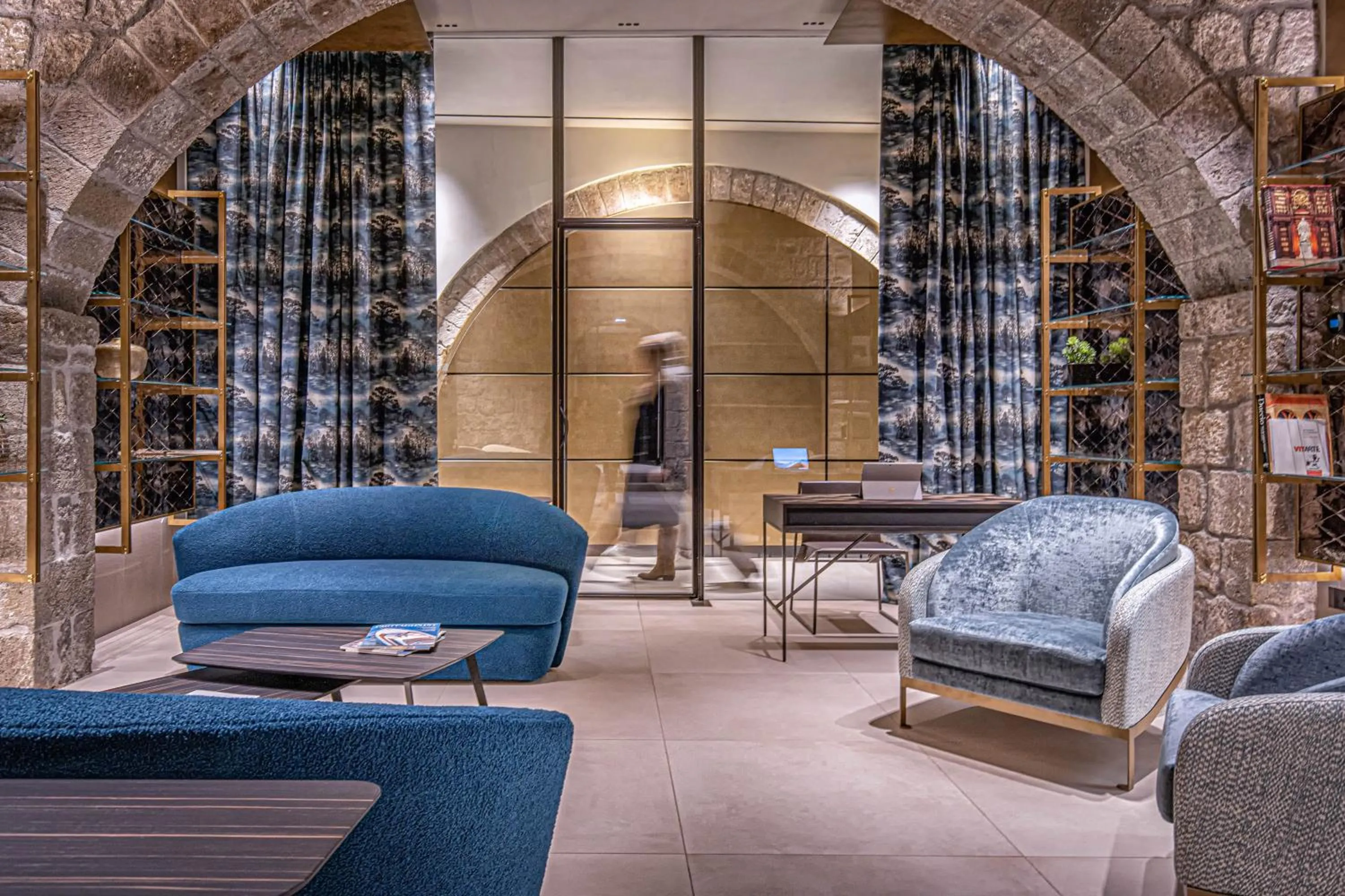 Lobby or reception in PALAZZO UBERTINI Urban Suites