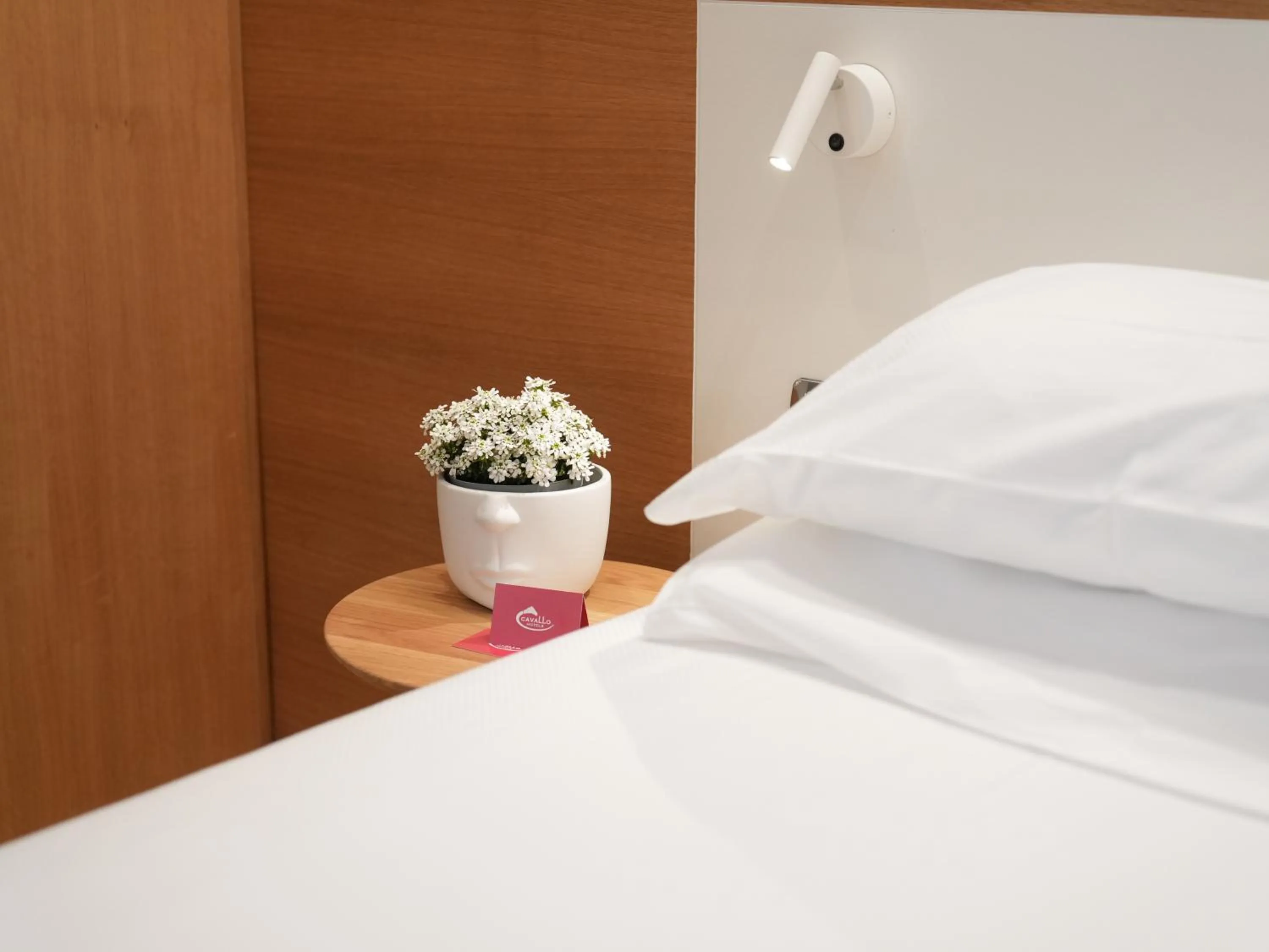 Decorative detail, Bed in Cavallo Hotel Verona Est