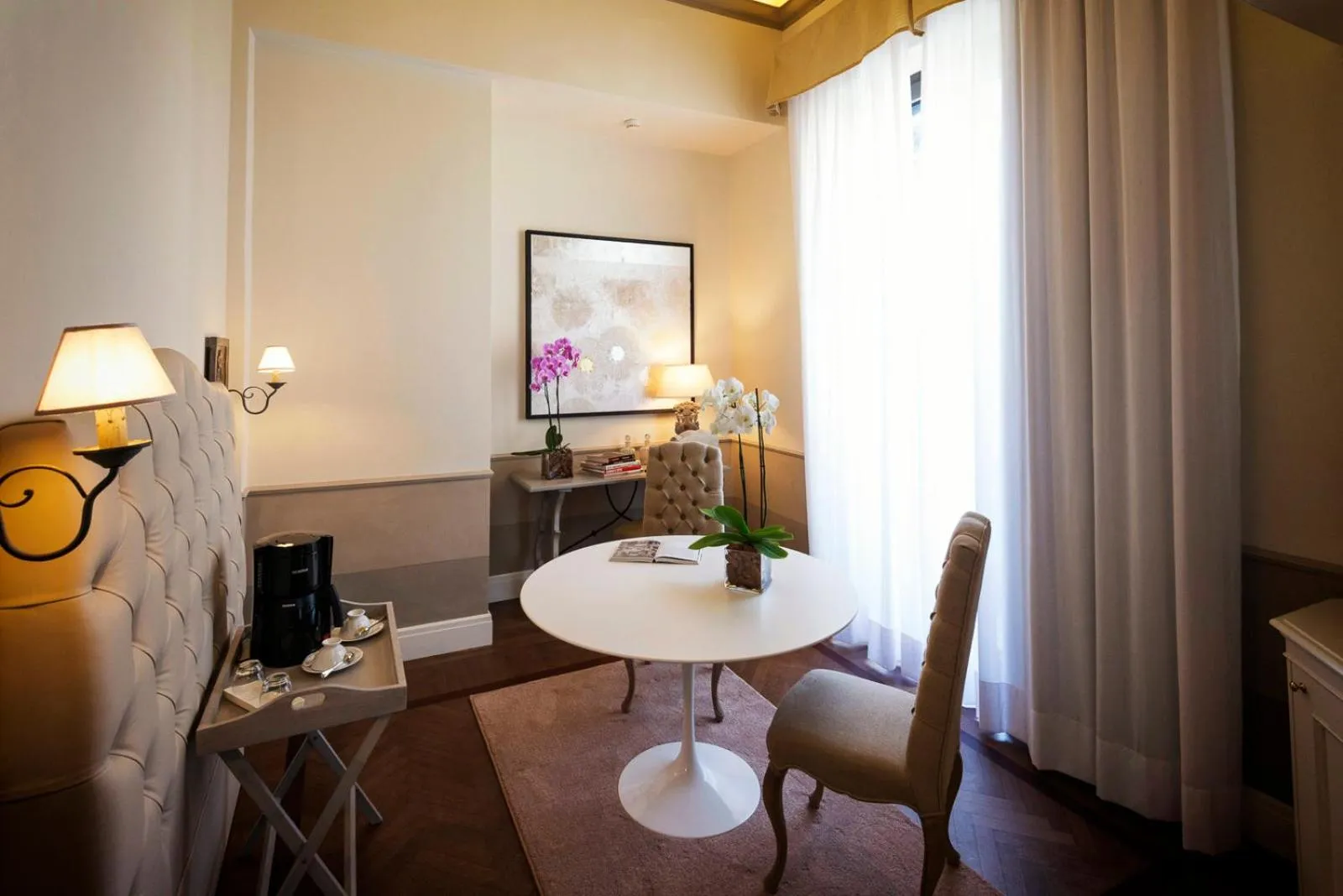 Seating area in Palazzo Lorenzo Hotel Boutique & Spa