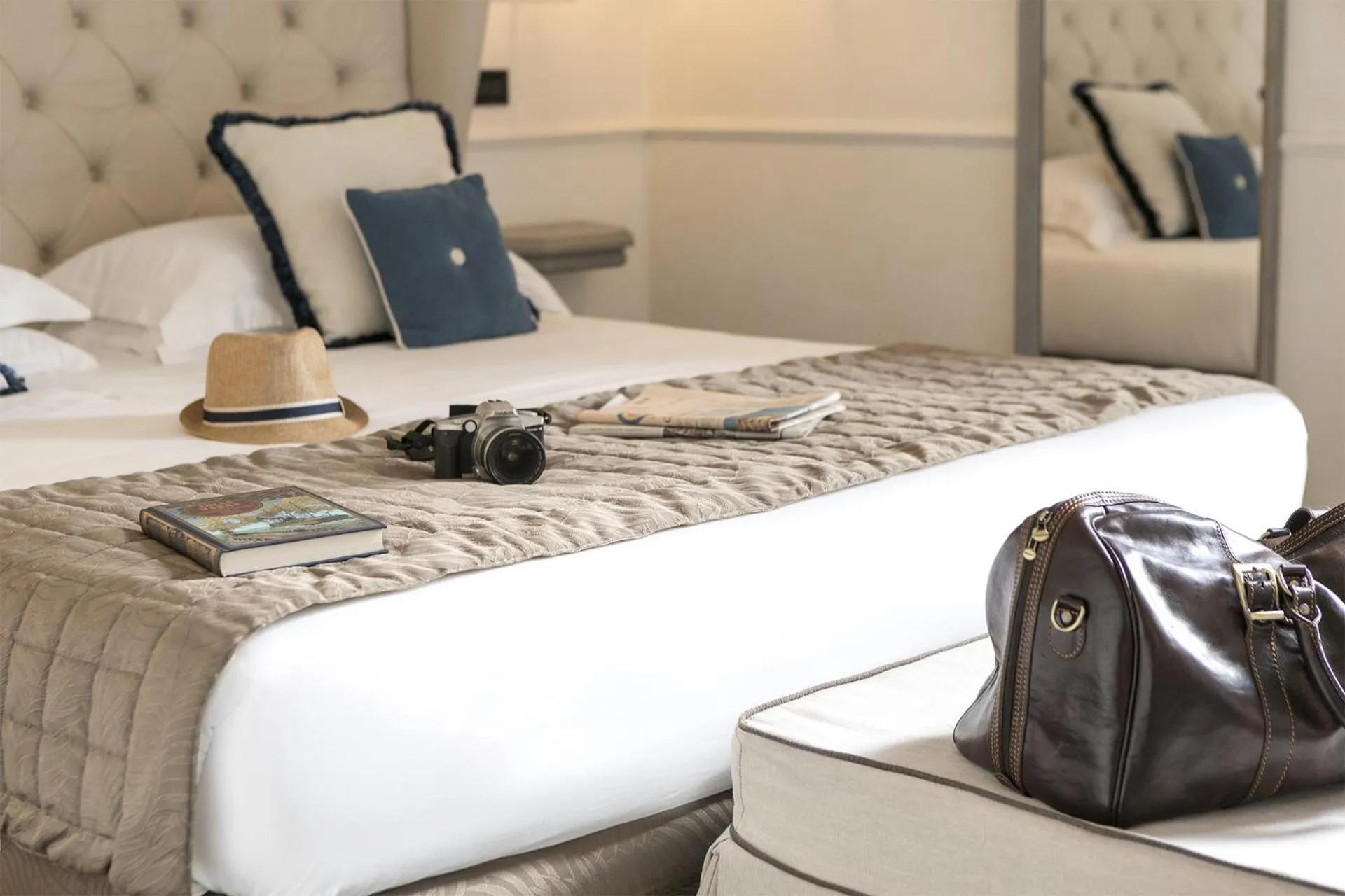 Bedroom, Bed in Palazzo Lorenzo Hotel Boutique & Spa