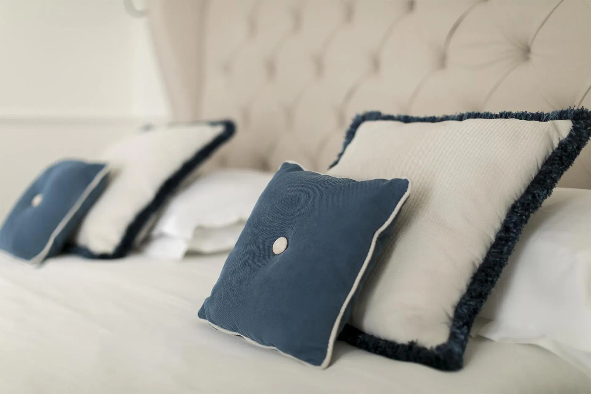 Bed in Palazzo Lorenzo Hotel Boutique & Spa