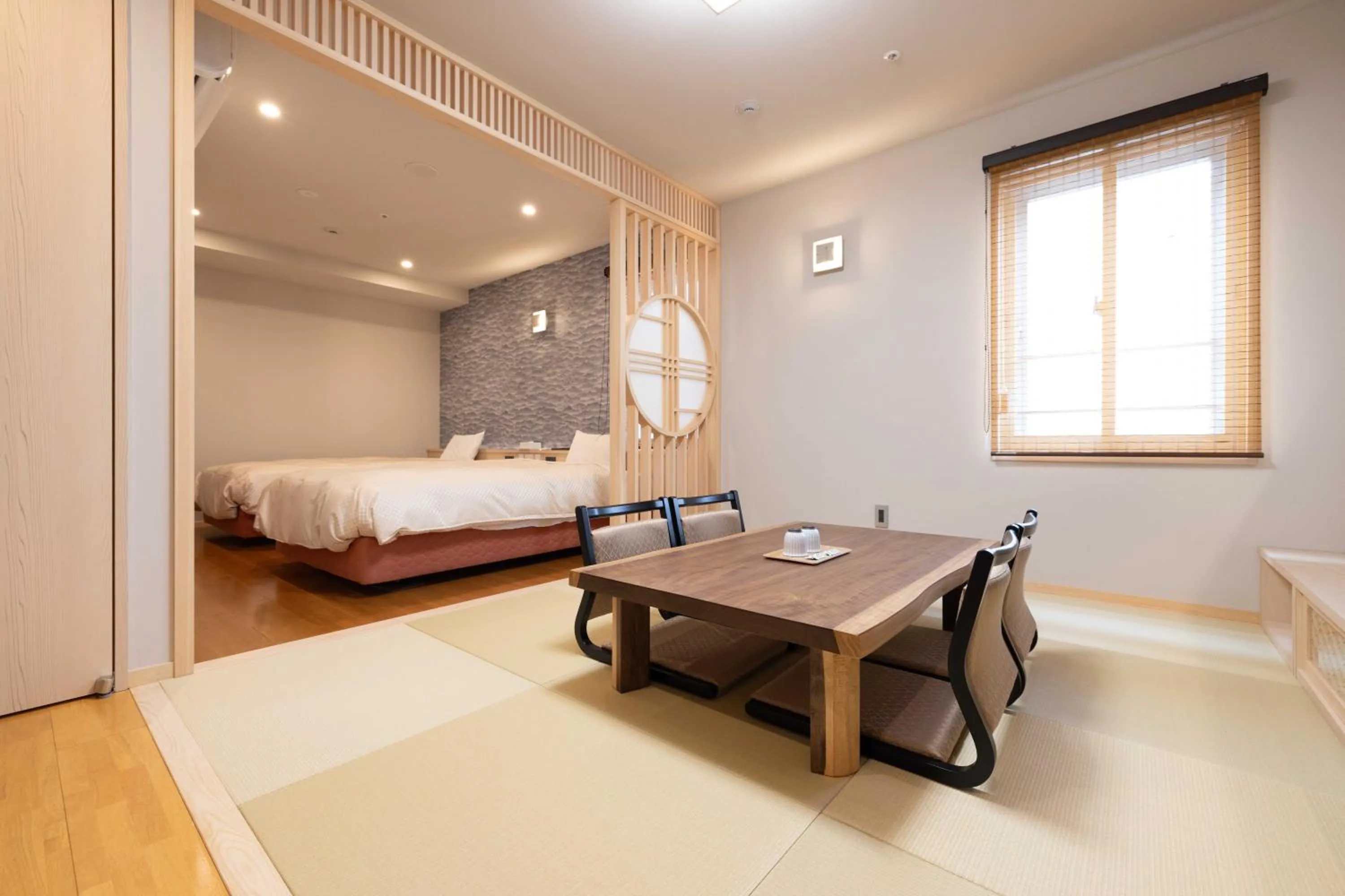 Bed in Bell's Inn Tsuchiura