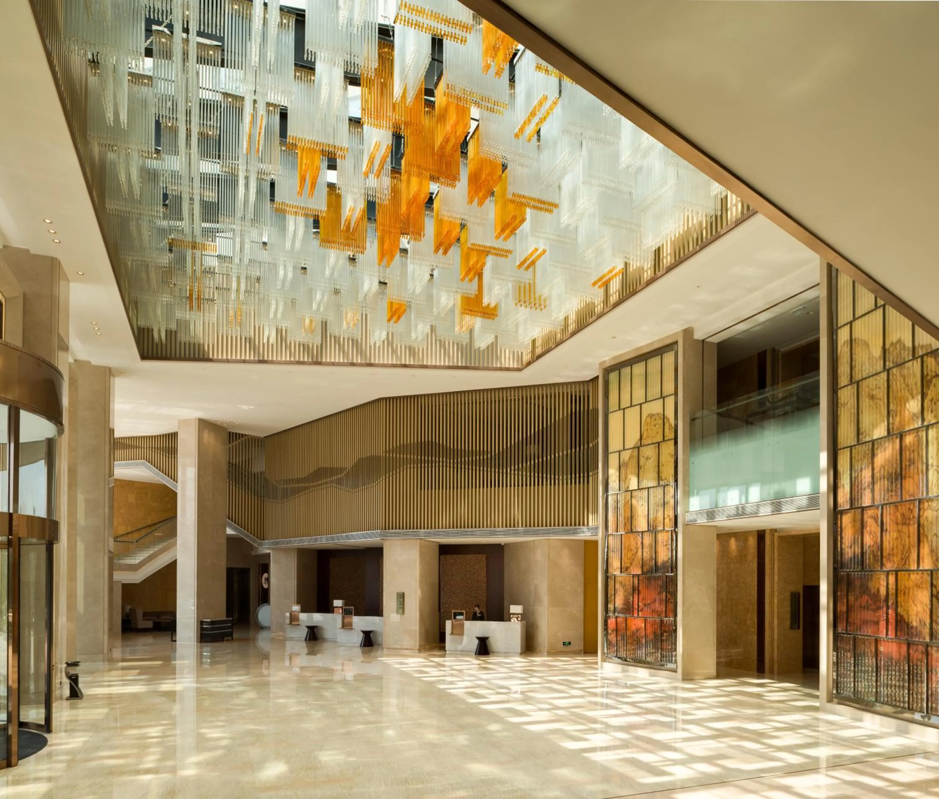 Lobby or reception in Swissôtel Guangzhou